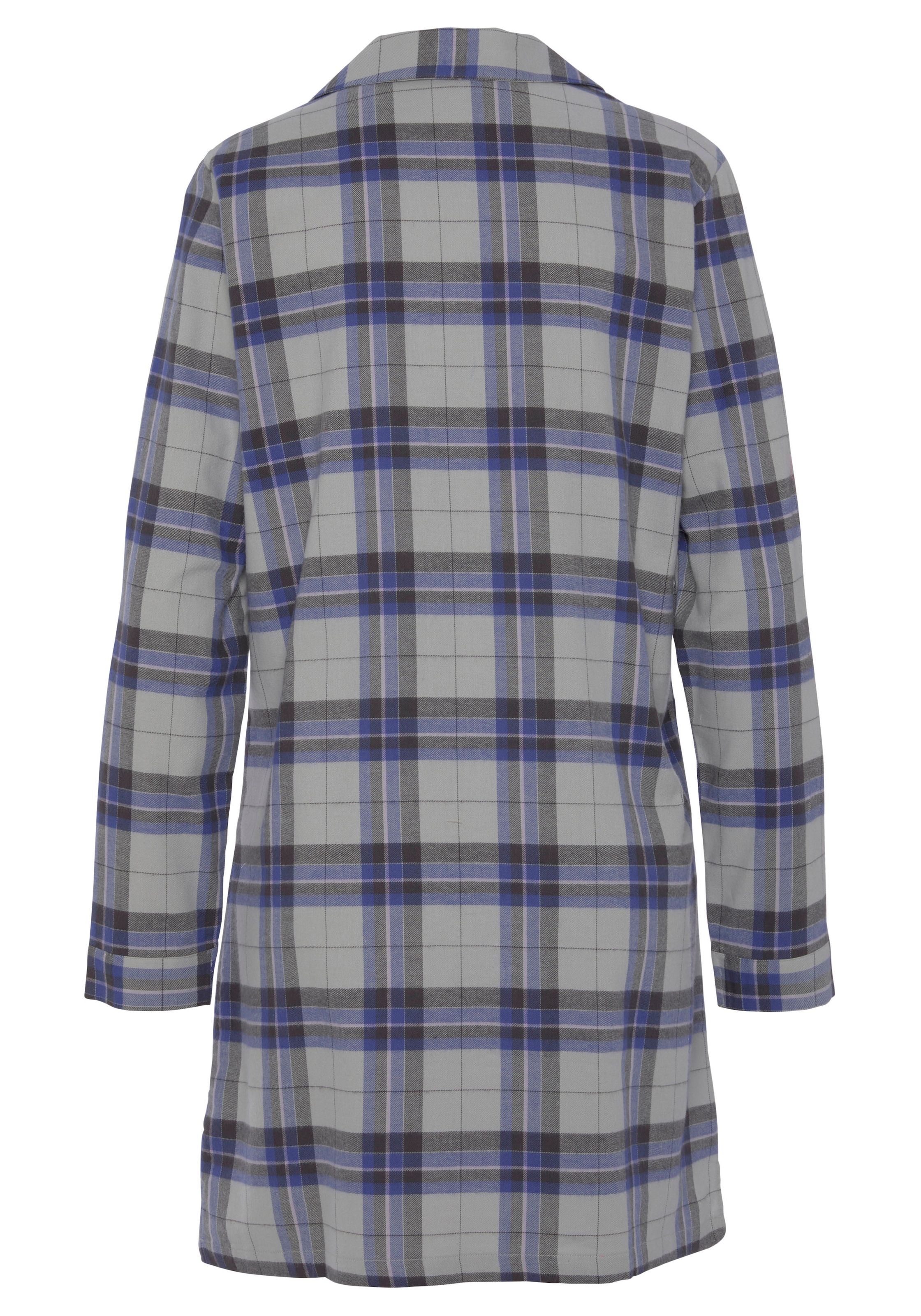 Vivance Dreams Chemise de nuit 1-teilig,  Sans poches aus kuschelig weichem Flanell