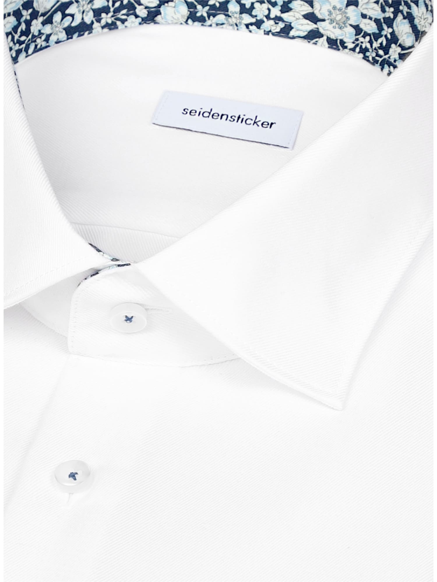 seidensticker Businesshemd »Schwarze Rose« Slim 1/1 Kentkragen Uni