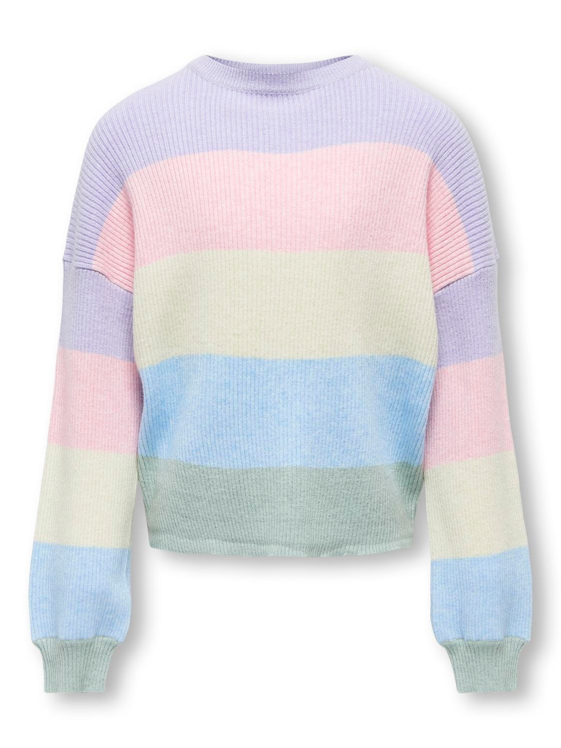 KIDS ONLY »KOGSANDY L/S STRIPE PULLOVER KNT NOOS«