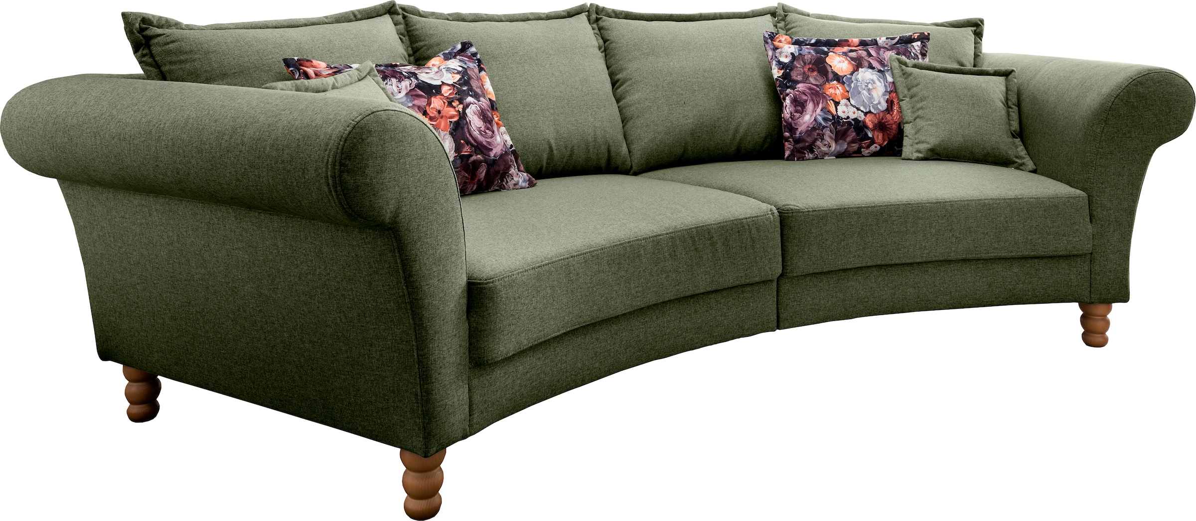 Home affaire Canapé Big »Tassilo geschwungene Formensprache, bequem, Mega Sofa, Breite 350cm«