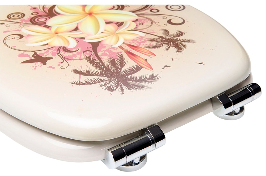 Sanilo Siège de WC »Tropical« mit Absenkautomatik