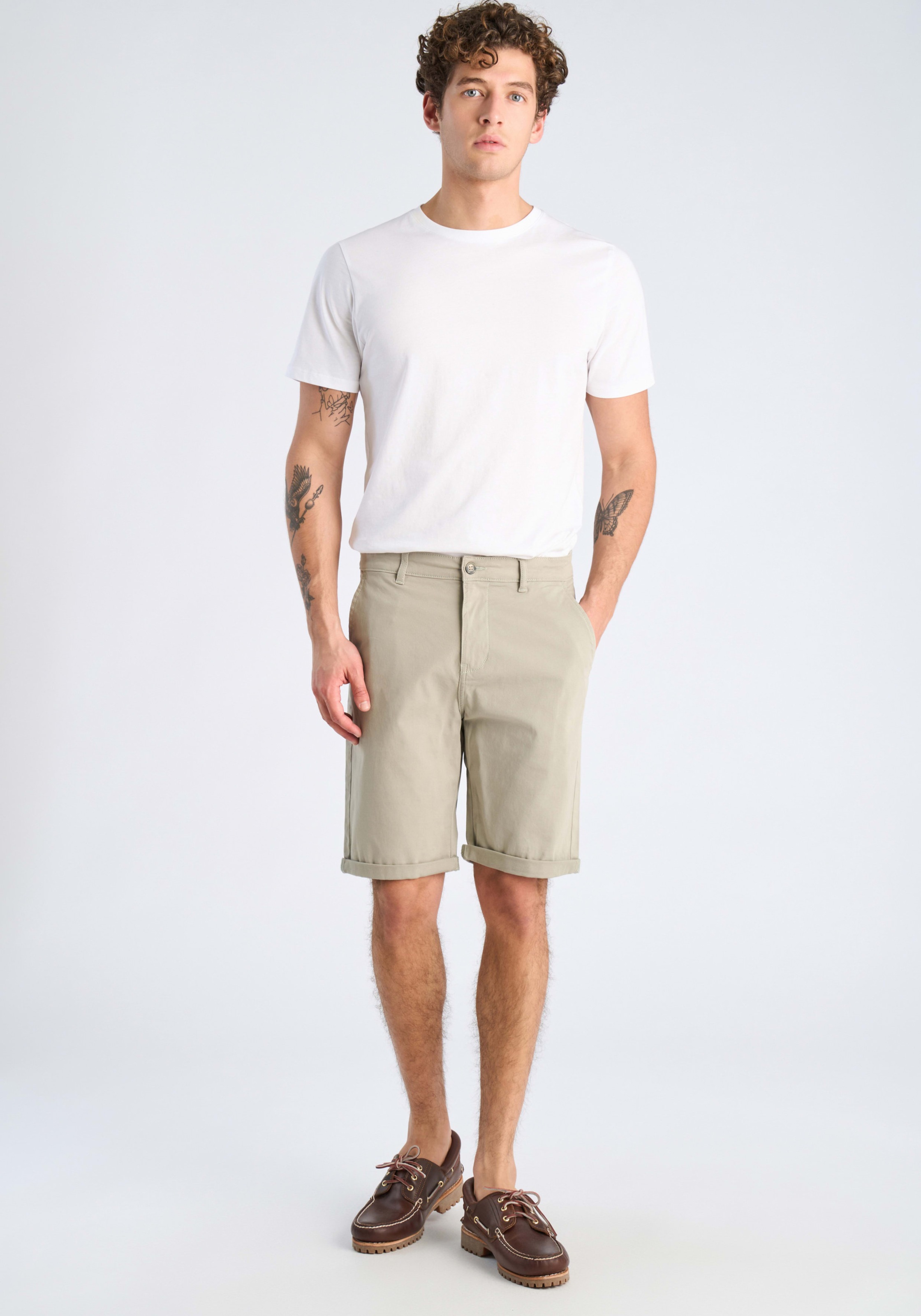 LINDBERGH Short en chino  avec stretch