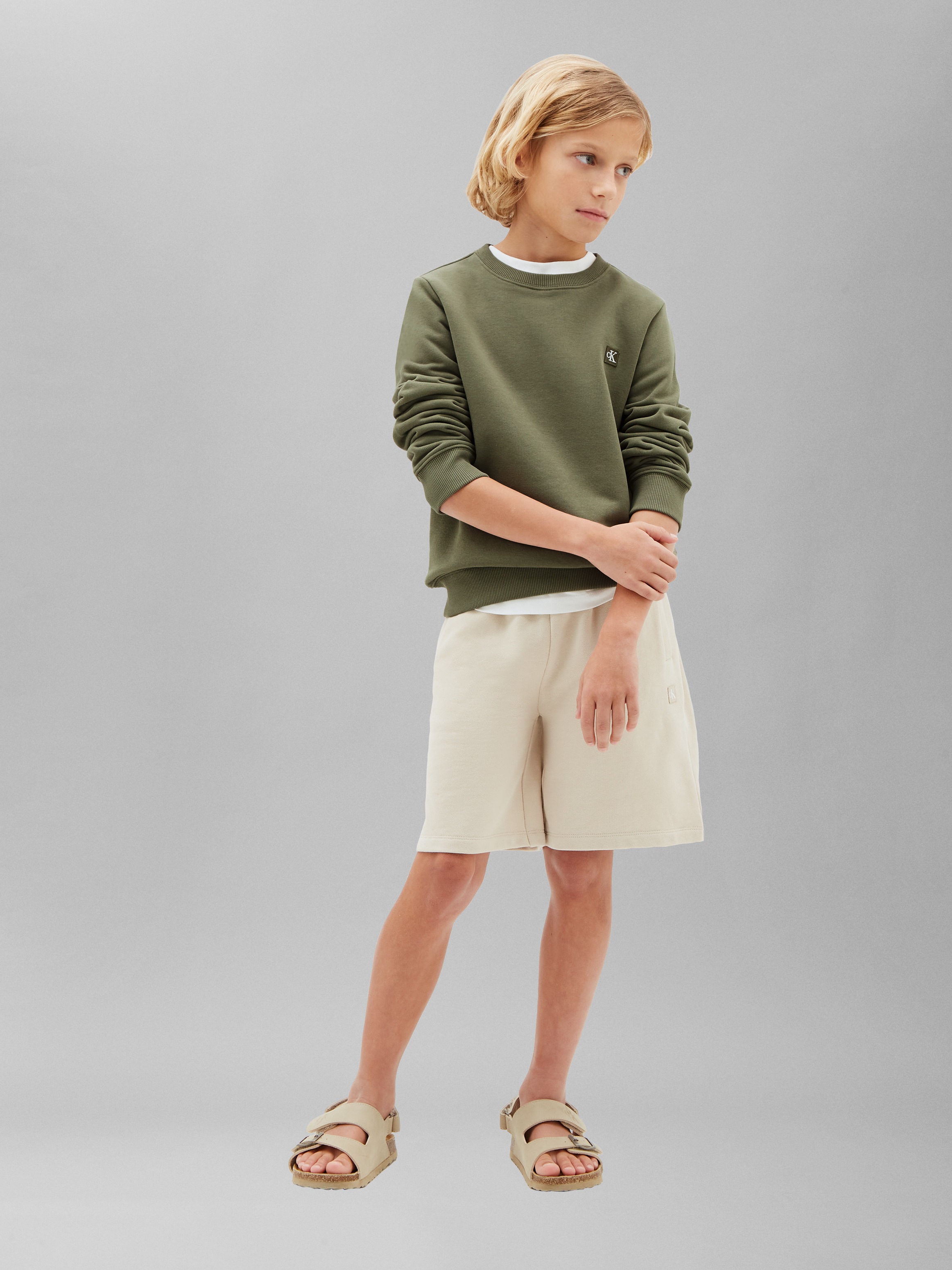 Calvin Klein Jeans Sweatshirt »MINI BADGE«, Regular fit, Badge
