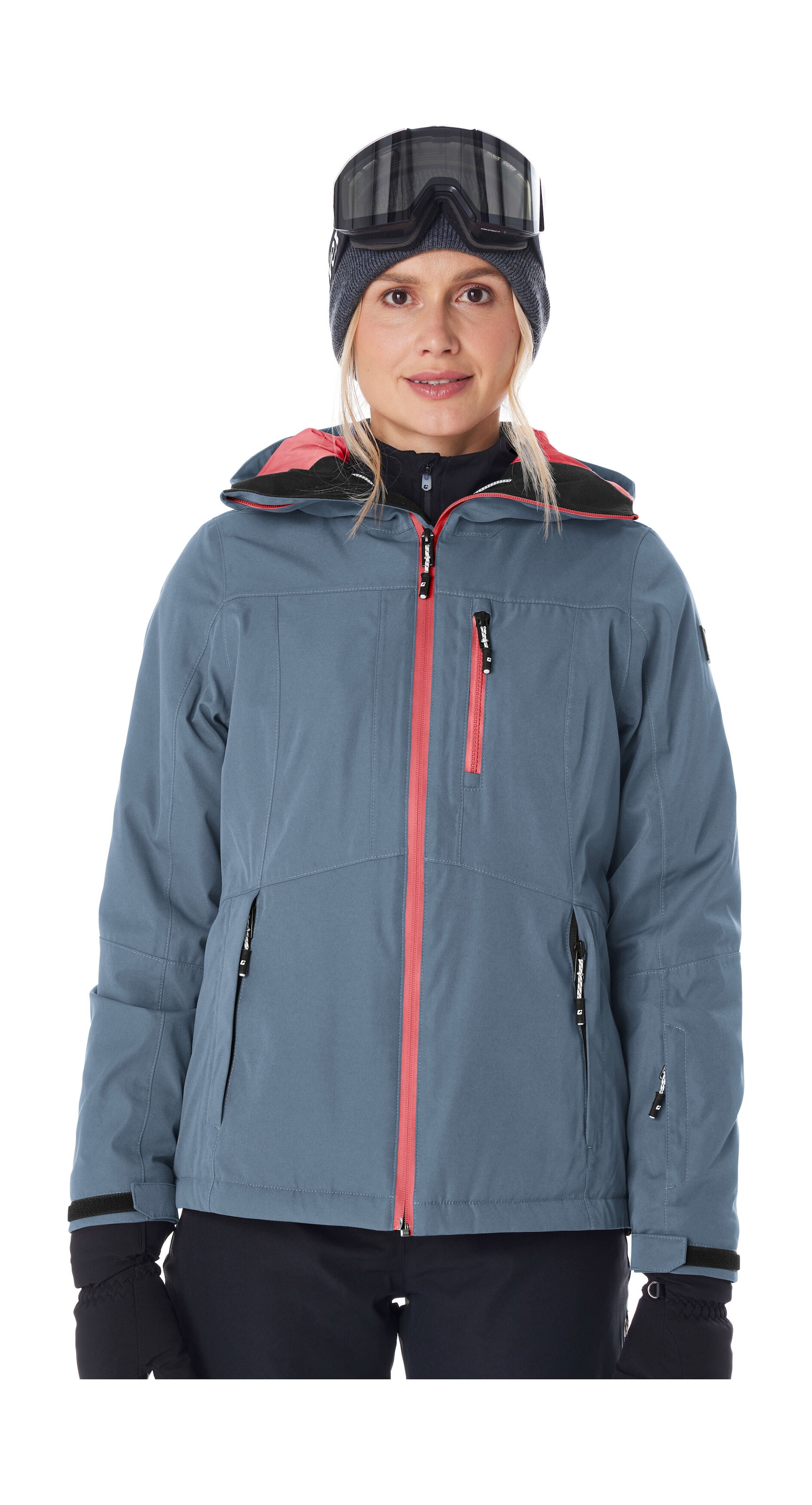 Killtec Skijacke »KSW 276 WMN SKI JCKT« Wasserdichte Damenjacke mit Schneefang, Atmungsaktivität und Taschen