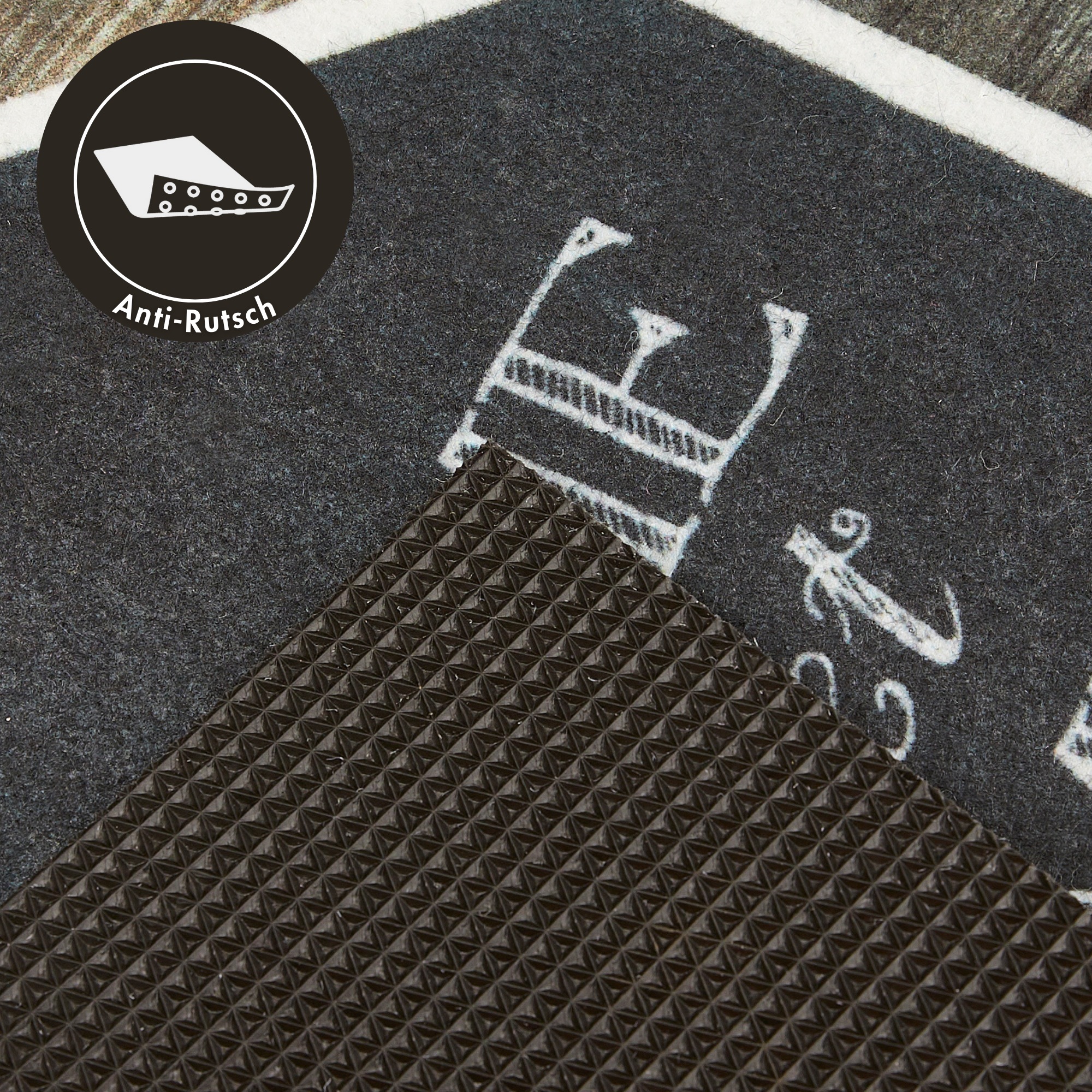 Andiamo Tapis de sol »Modern« Rectangulaire 6,5 mm Höhe Schmutzfangmatte, bedruckt, diverse Motive, In- und Outdoor geeignet