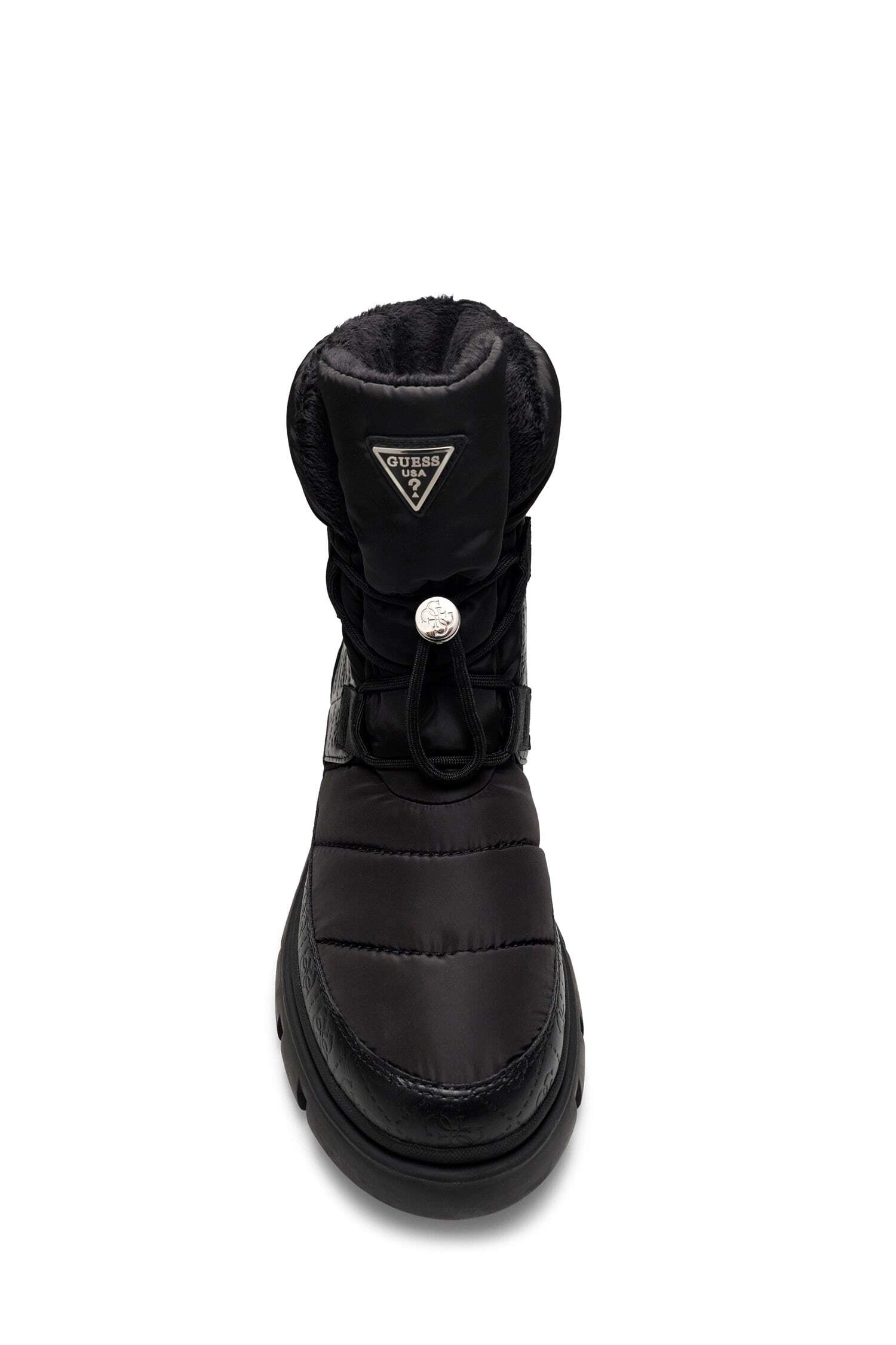 Guess Bottines à lacets »MABRY«  Winterboots mit Schnellverschluss und Gummizug