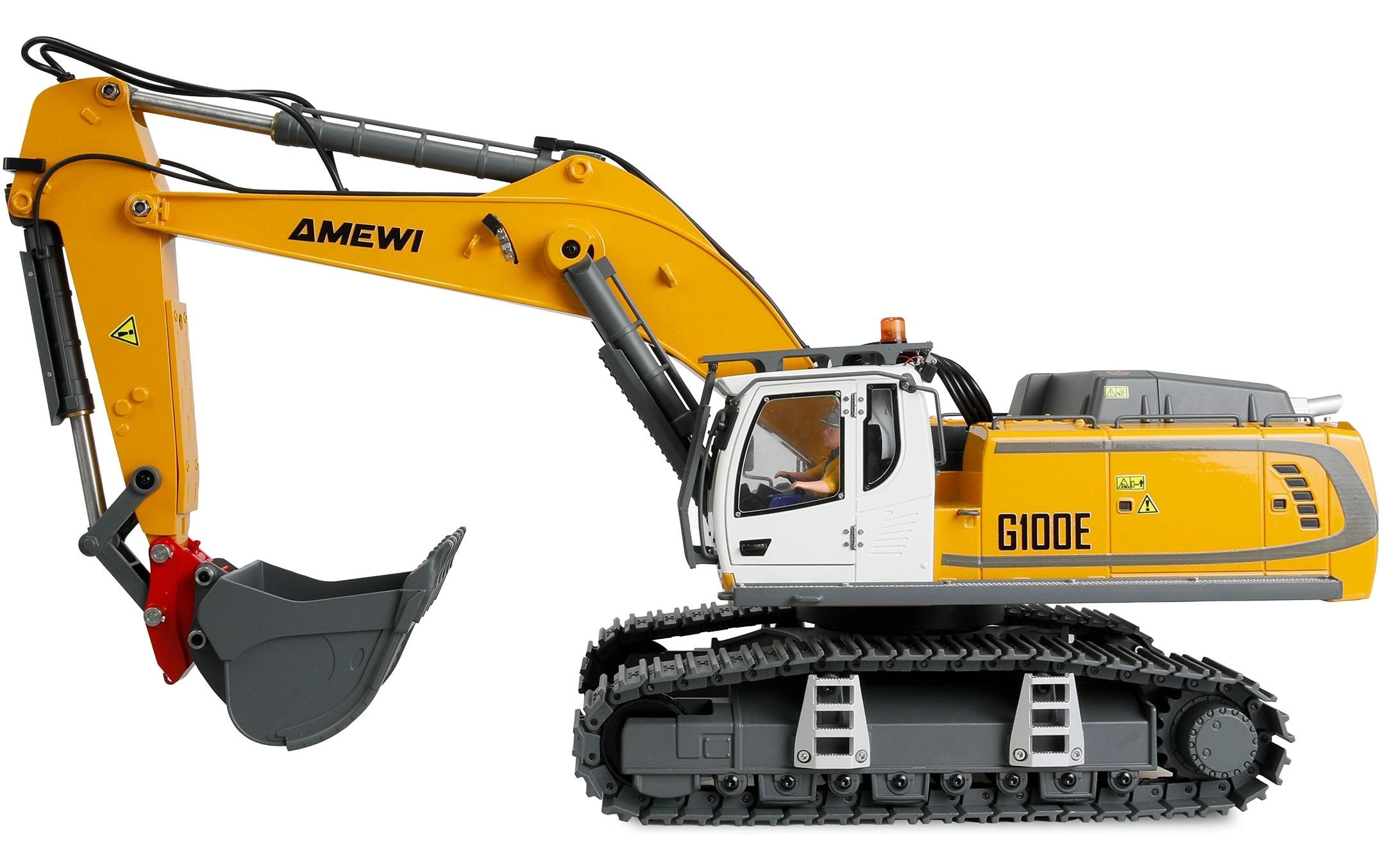Amewi RC-Bagger »G100E Vollmetall Bagger 1:18 RTR«