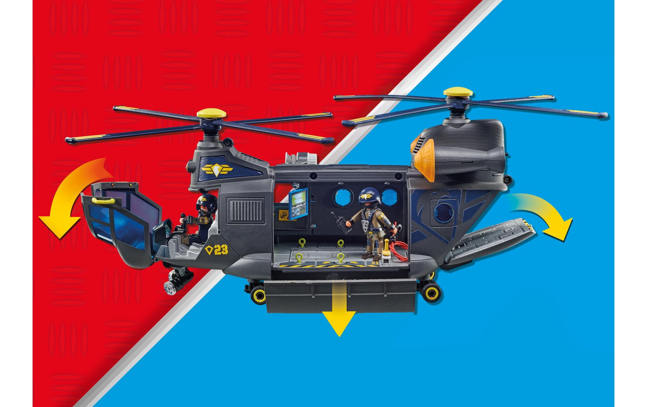 Playmobil® Briques de jeu »City Action SWAT-Rettungshelikopter 71149«