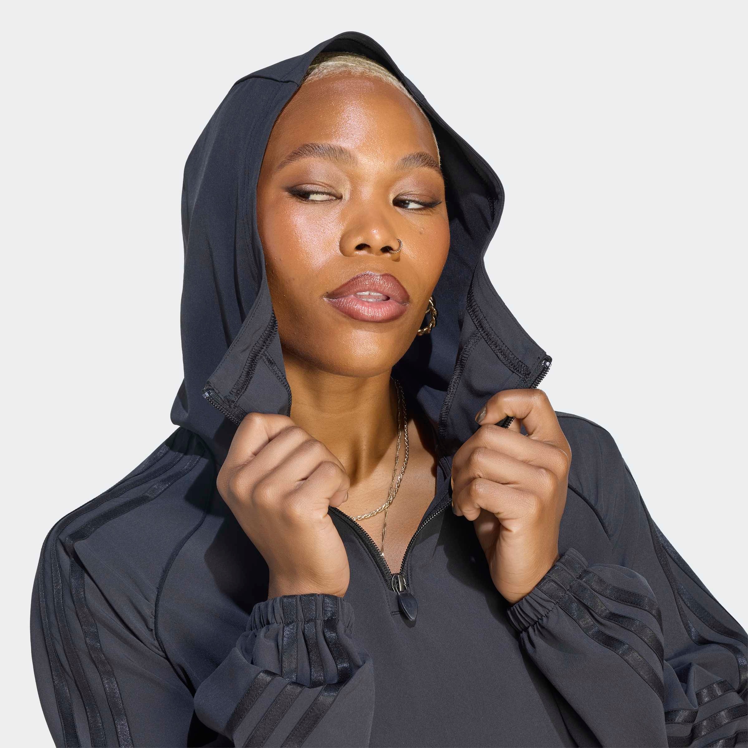 adidas Performance Sweat-shirt »OG SP COVER UP«, veste d'entraînement ample à demi-fermeture éclair
