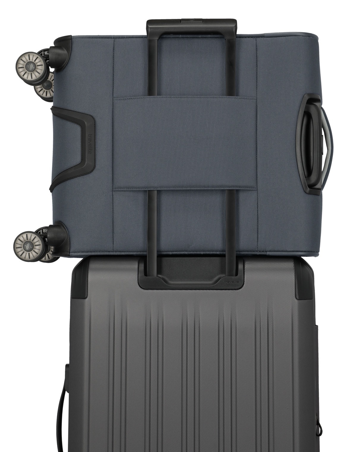travelite Trolley pour bagages à main »JETPACK Multi Light 4 Cabin, konzipiert für Condor & Ryanair« 37 litre 4 Rollen Valise souple cabine pour la plupart des compagnies aériennes courantes