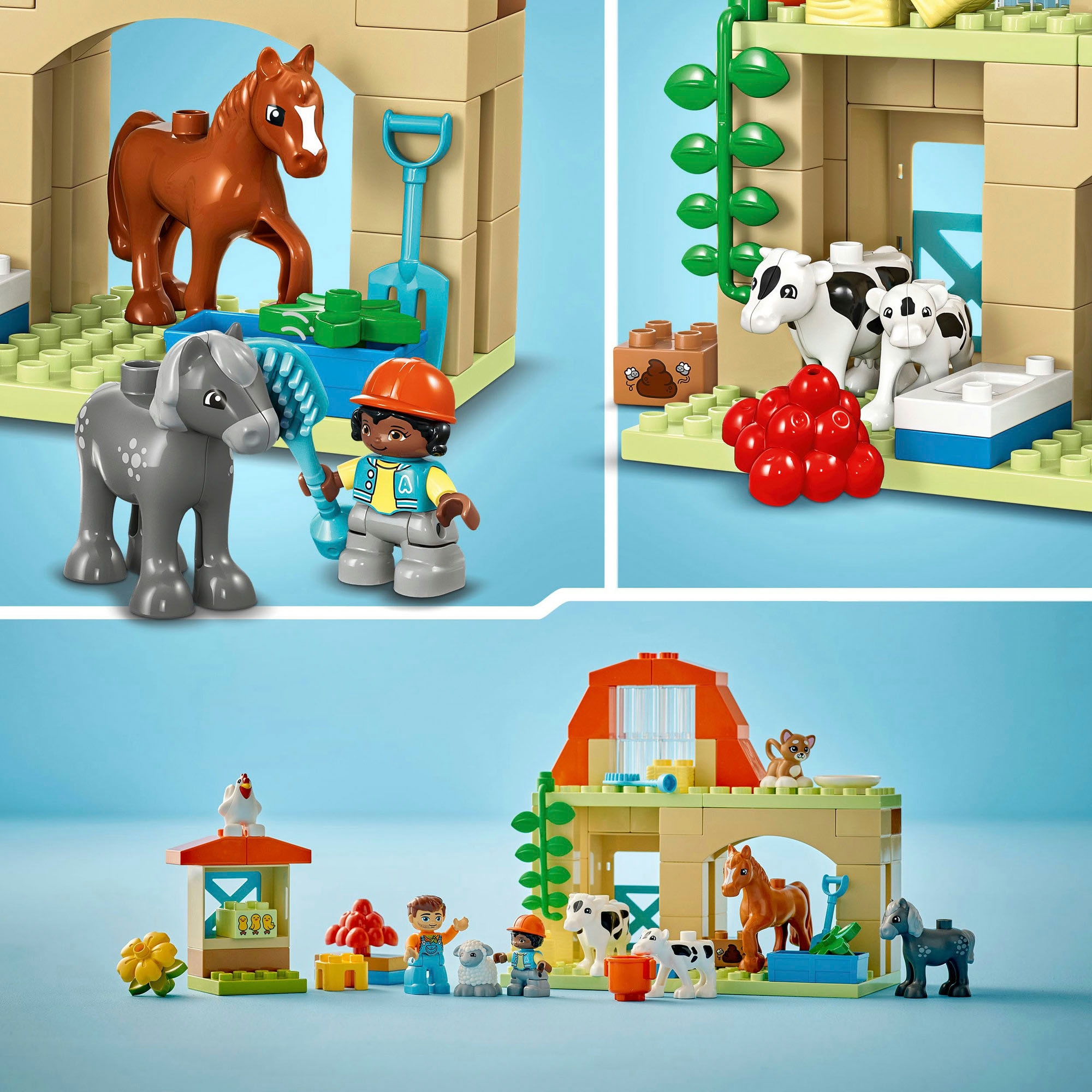 LEGO® Pions de construction »Tierpflege auf dem Bauernhof (10416), LEGO DUPLO Town« Made in Europe