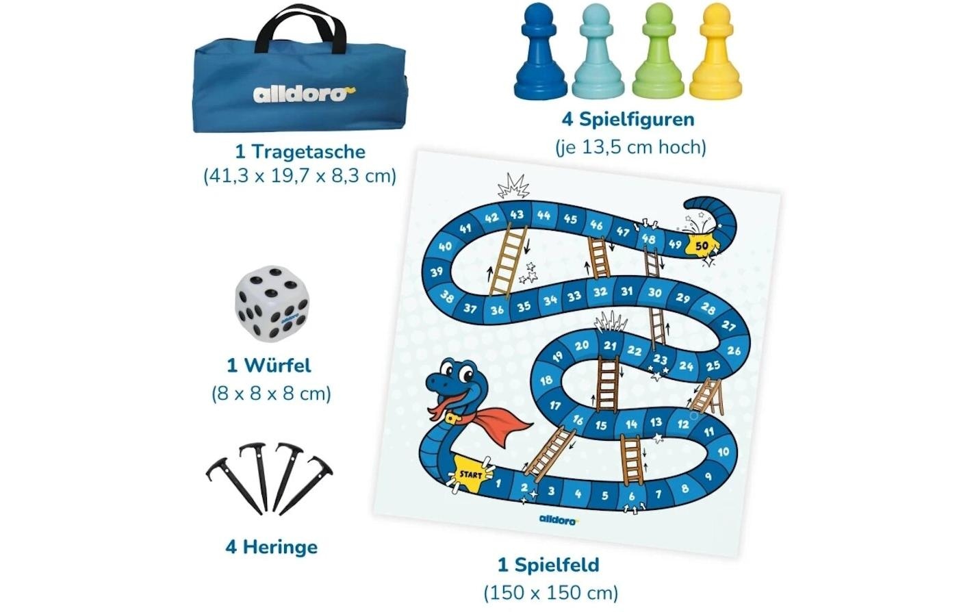 alldoro Jeu »Leiterspiel XXL, 1,5 x 1,5 m«