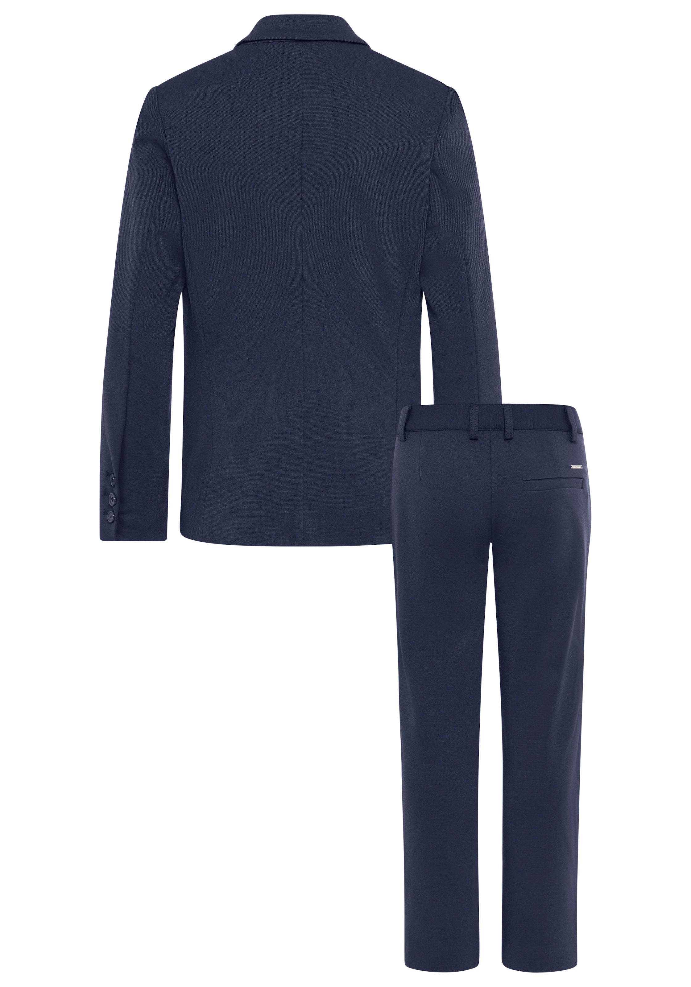 Bruno Banani Costume »2tlg. Jersey Anzug für Jungen« Ensemble, Sakko & Hose, 2 cuis tlg. Basique Für jeden Anlass passend. Eleganter Jersey Anzug für TEENS
