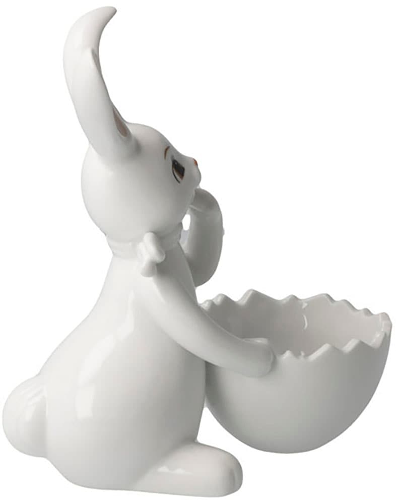 Goebel Osterhase »Figur Hase mit Schale Snow White - Cute Girl« Osterfigur, Dekofigur, Ostern, Osterdekoration
