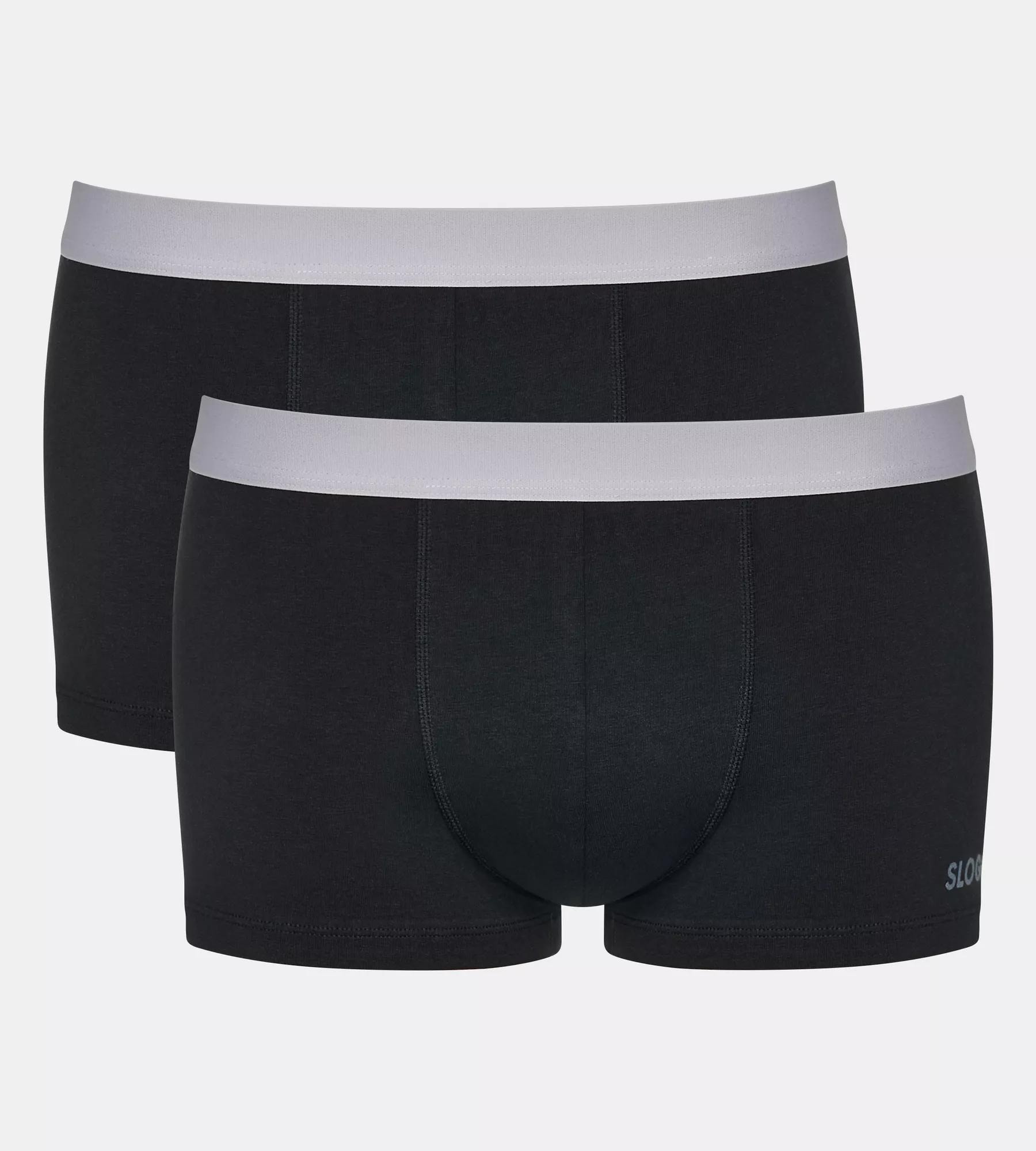 sloggi Retro Pants »men GO ABC 2.0 Hipster 2P« Packung, 2 Stk. moderne bequeme Basics