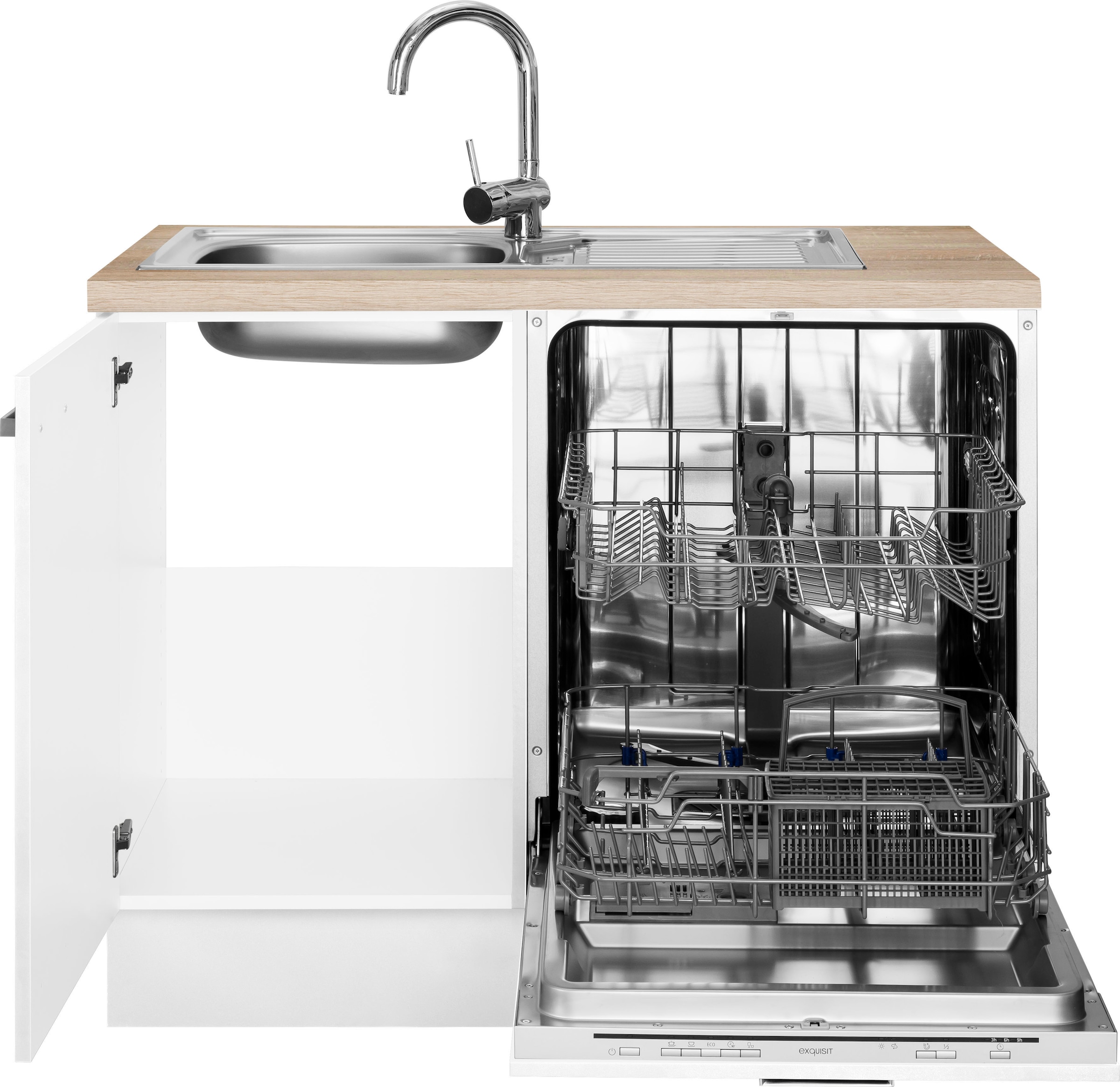 OPTIFIT Cuisine d'angle »Parma« ohne E-Geräte, Stellbreite 215x175 cm