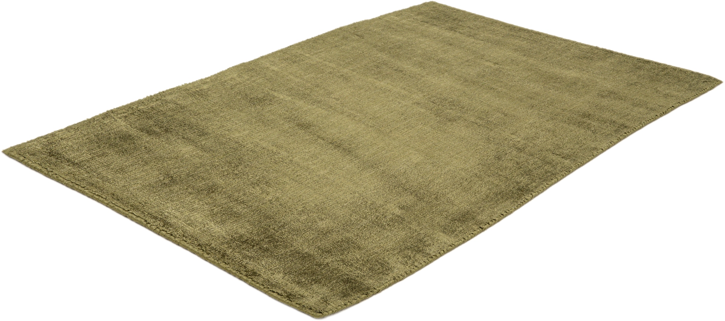 TOM TAILOR HOME Tapis »Shine uni« Rectangulaire 8 mm Höhe Tapis tissé à la main, 100 % viscose, tissé à la main, avec un éclat élégant