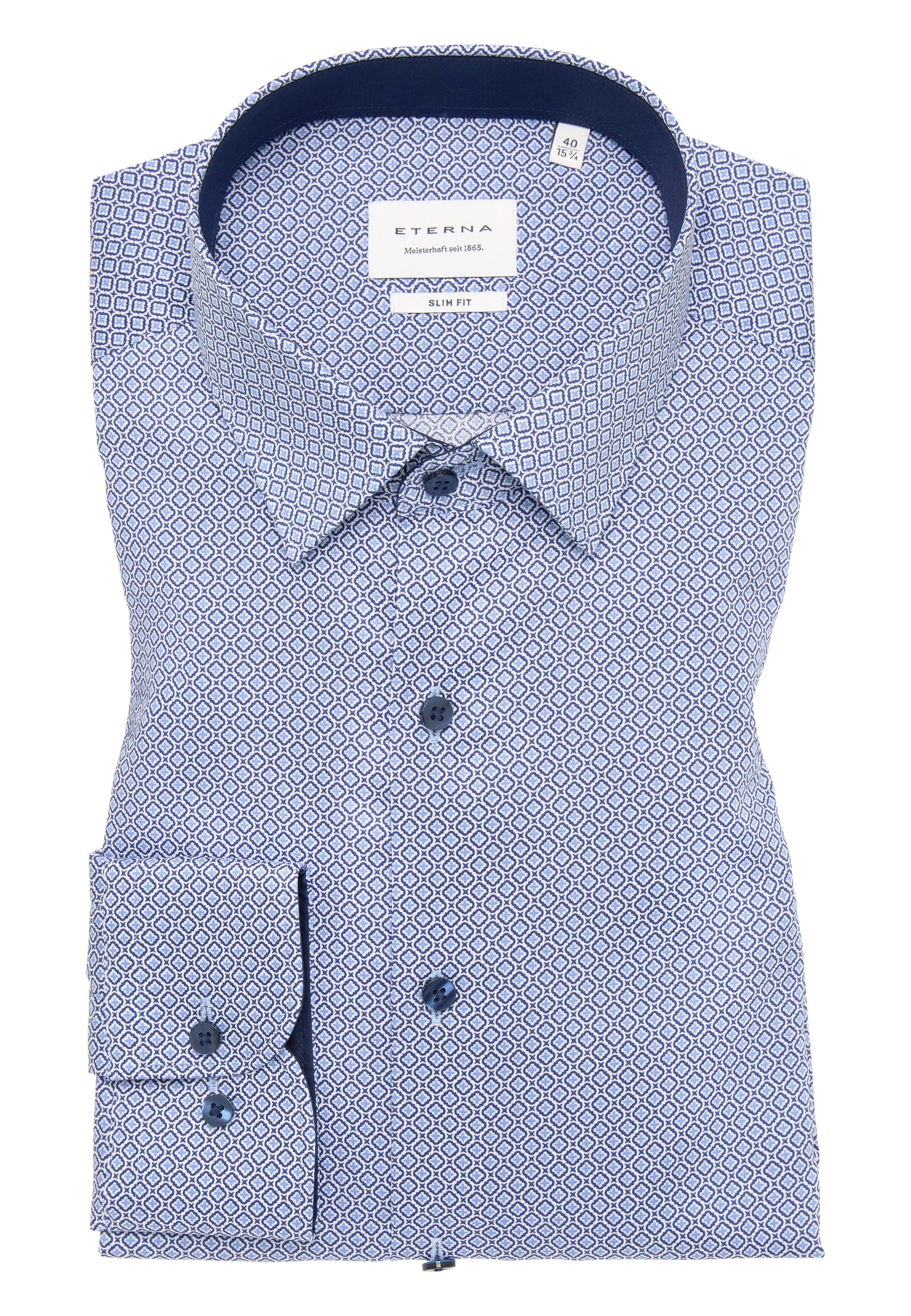 Eterna Chemise à manches longues »SLIM FIT« NON IRON (bügelfrei)