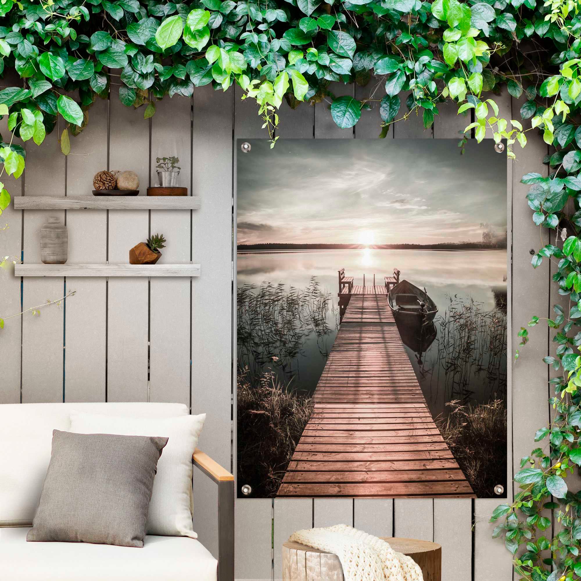 Reinders! Poster »Steg am See«