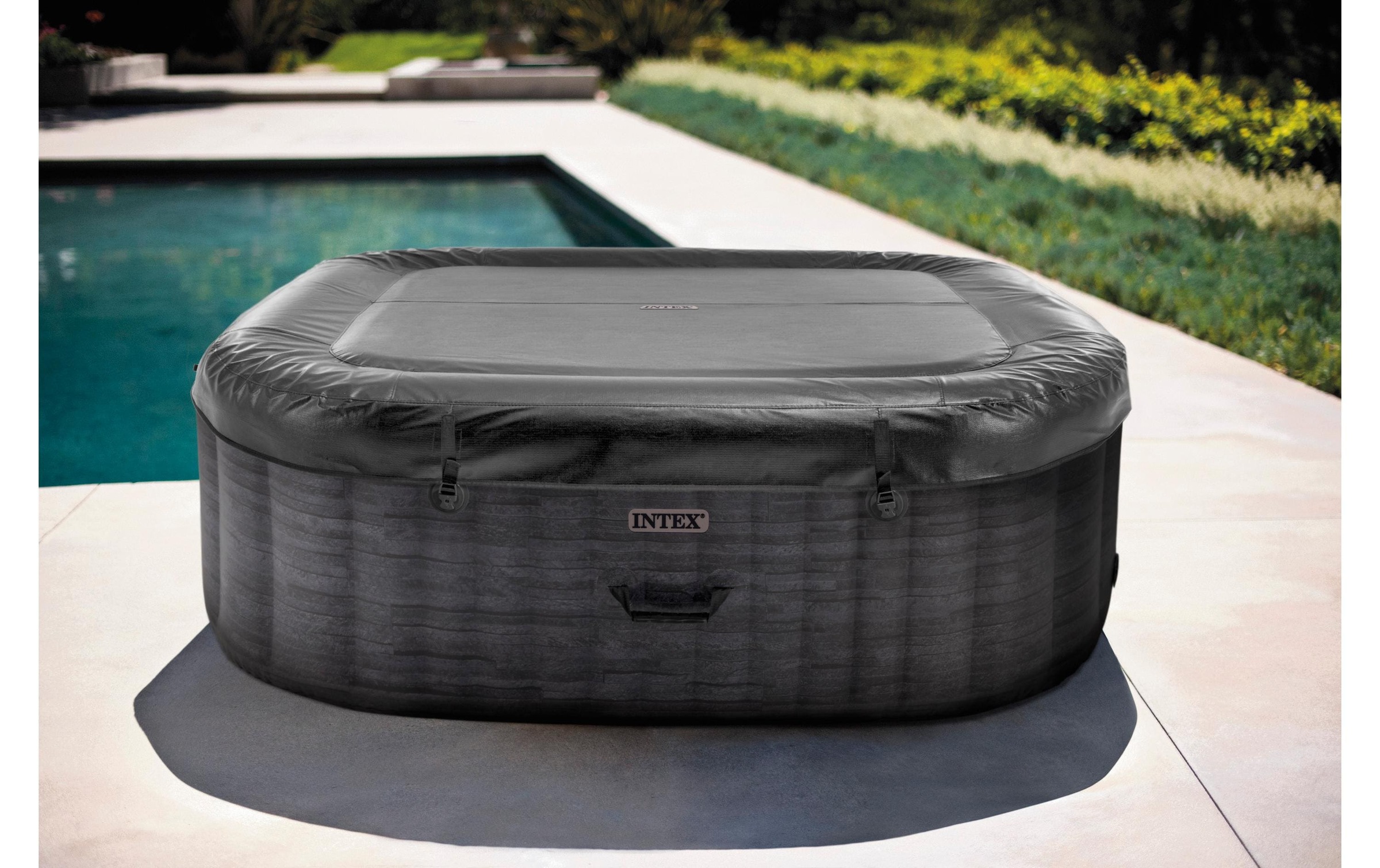 Intex Whirlpool »PureSpa Greystone Deluxe Ø 196«