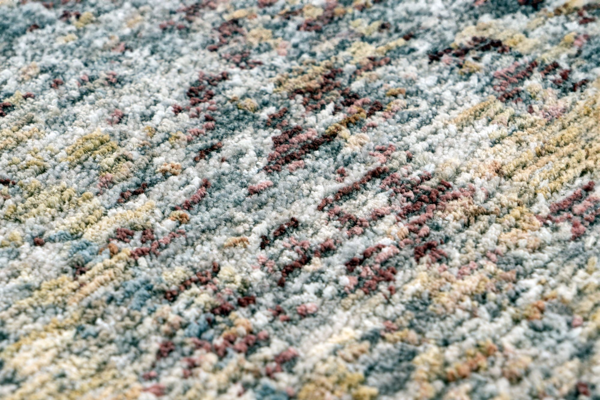 Kayoom Teppich »Pono 722« rechteckig 10 mm Höhe Kurzflor, Vintage, Modernes Muster, Fussbodenheizungsgeeignet