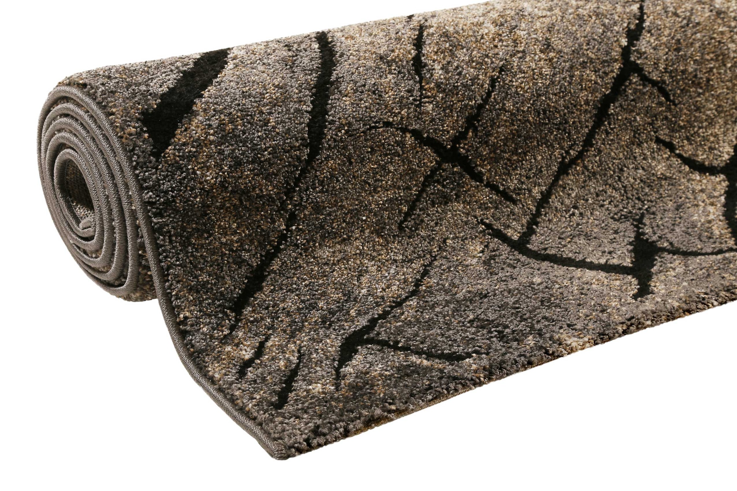 Wecon home Tapis »Wild Oak« Rectangulaire 13 mm Höhe Holz Optik, Wohnzimmer