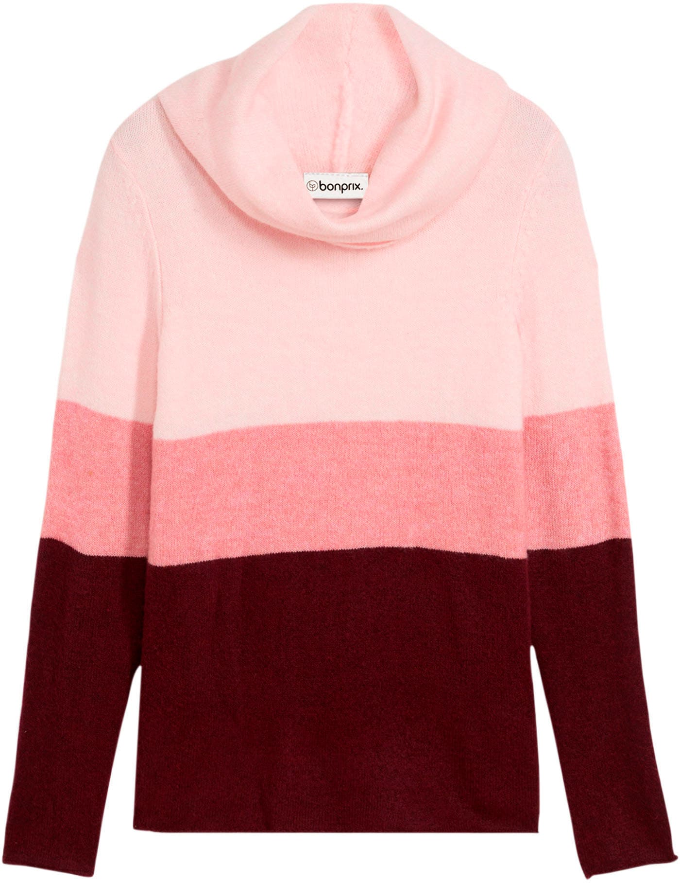 bonprix Rollkragenpullover »Rollkragenpullover« mit Elasthan-Anteil, mit Wasserfallkragen, lockere Passform