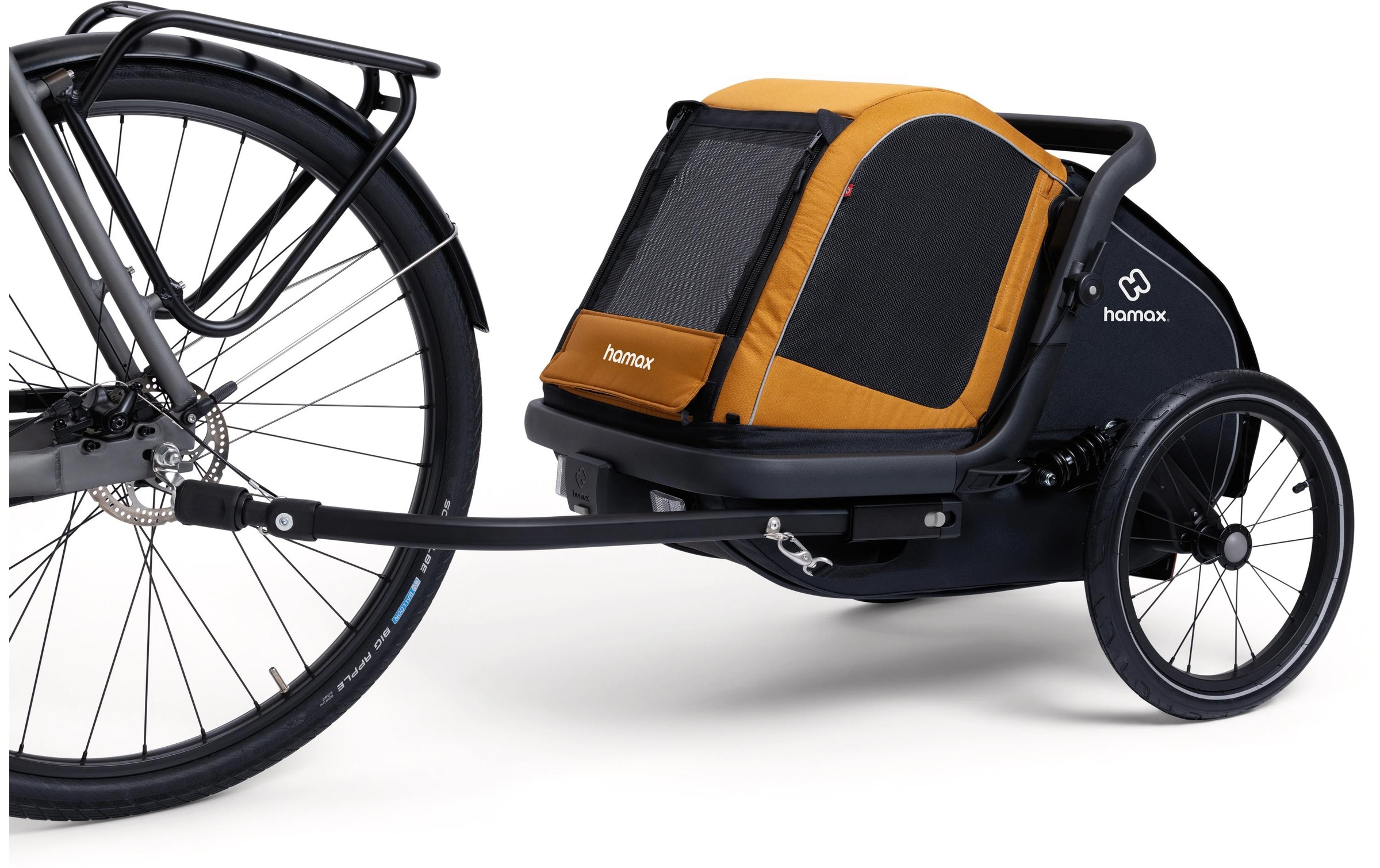 Hamax Fahrradhundeanhänger »Milou S für Hunde bis 20 kg«