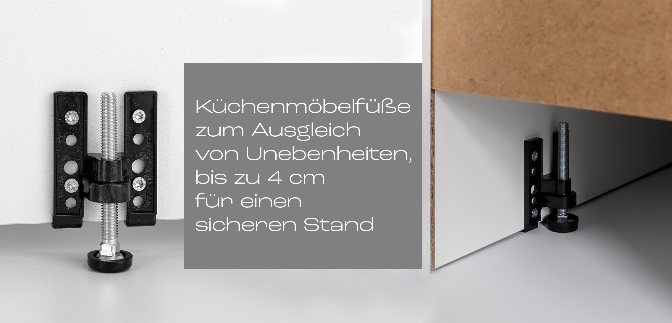 KOCHSTATION Kitchenette »KS-Toronto« Largeur 220 cm, au choix avec appareils HANSEATIC-E
