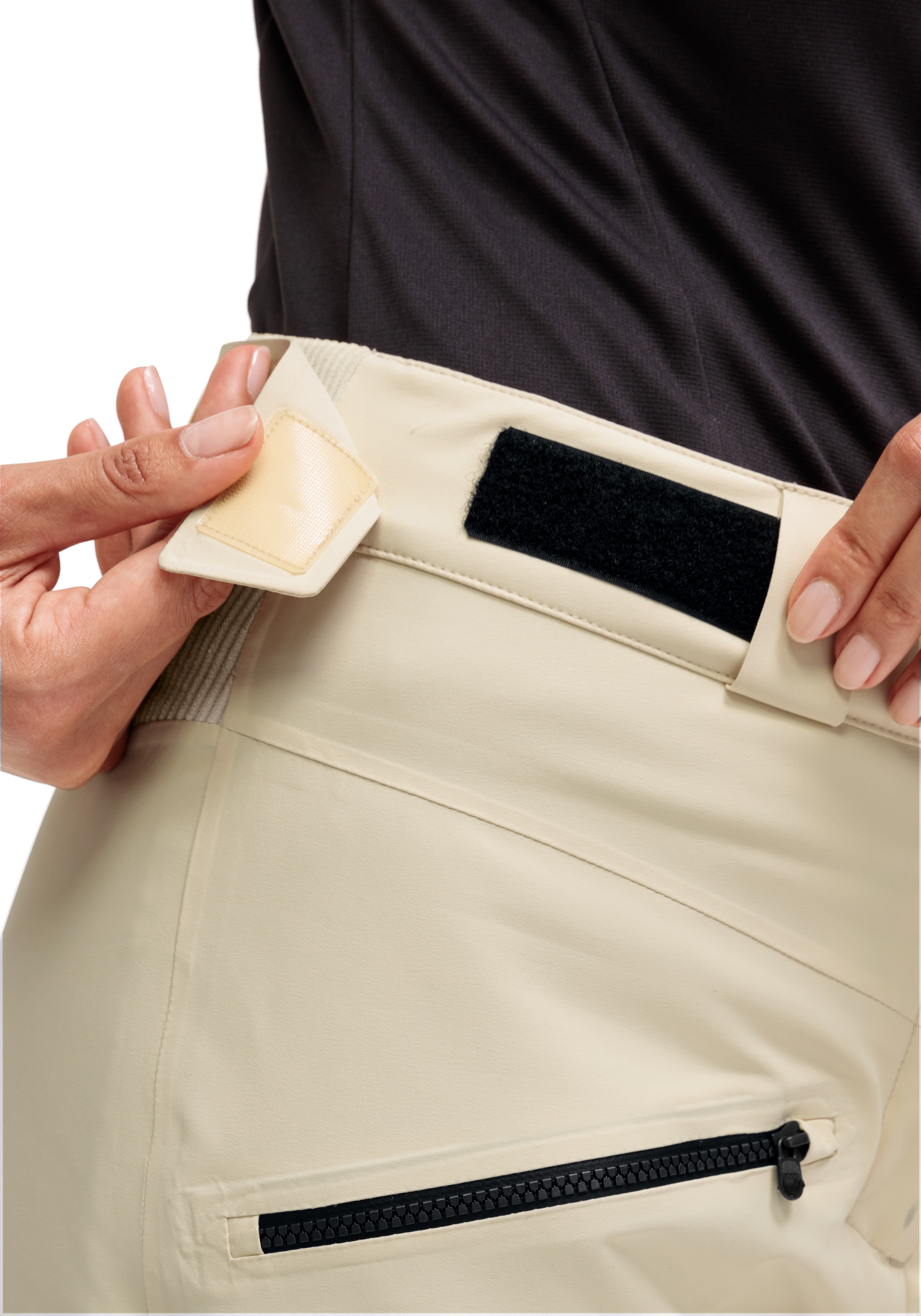 Maier Sports Pantalon de ski »Whiteglam Pants W«  pantalon de neige femme respirant et imperméable coupe régulière