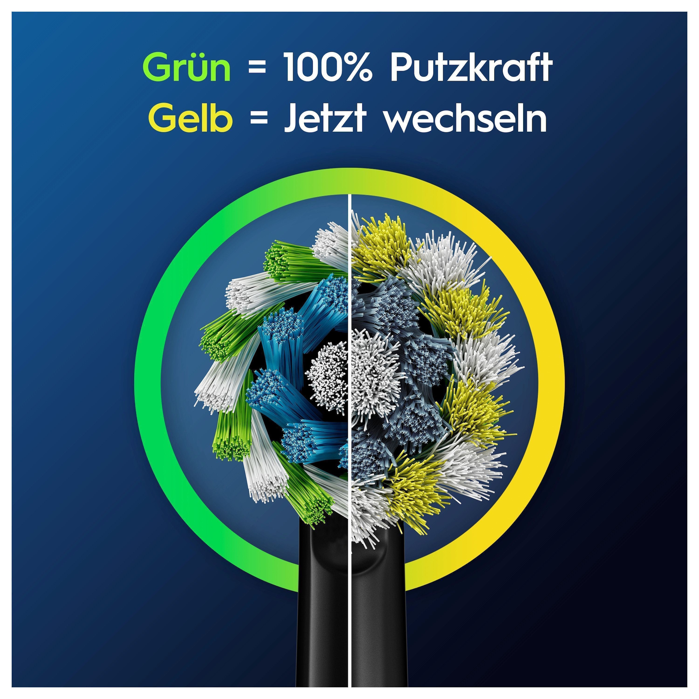 Oral-B Brosses à clipser »Pro CrossAction« poils en forme de X