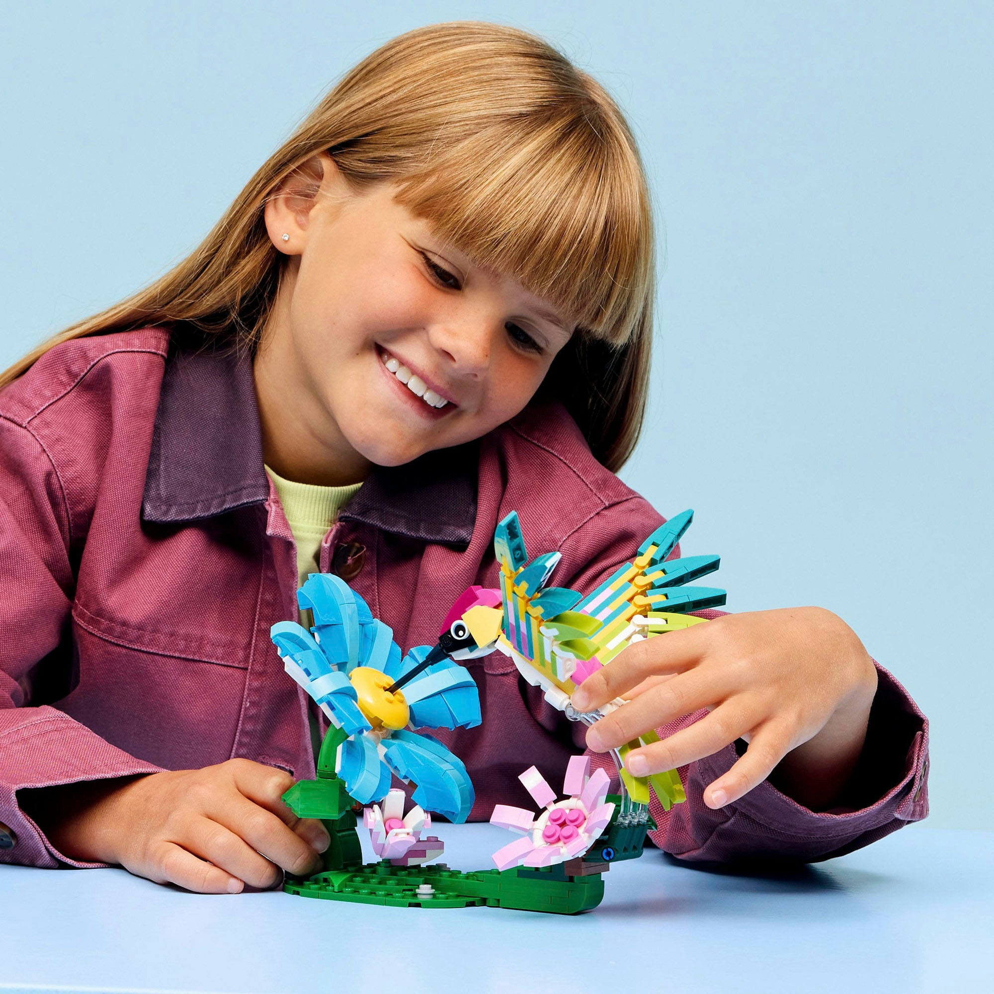 LEGO® Pions de construction »Wilde Tiere: Bunter Kolibri (31384), LEGO Creator« Made in Europe