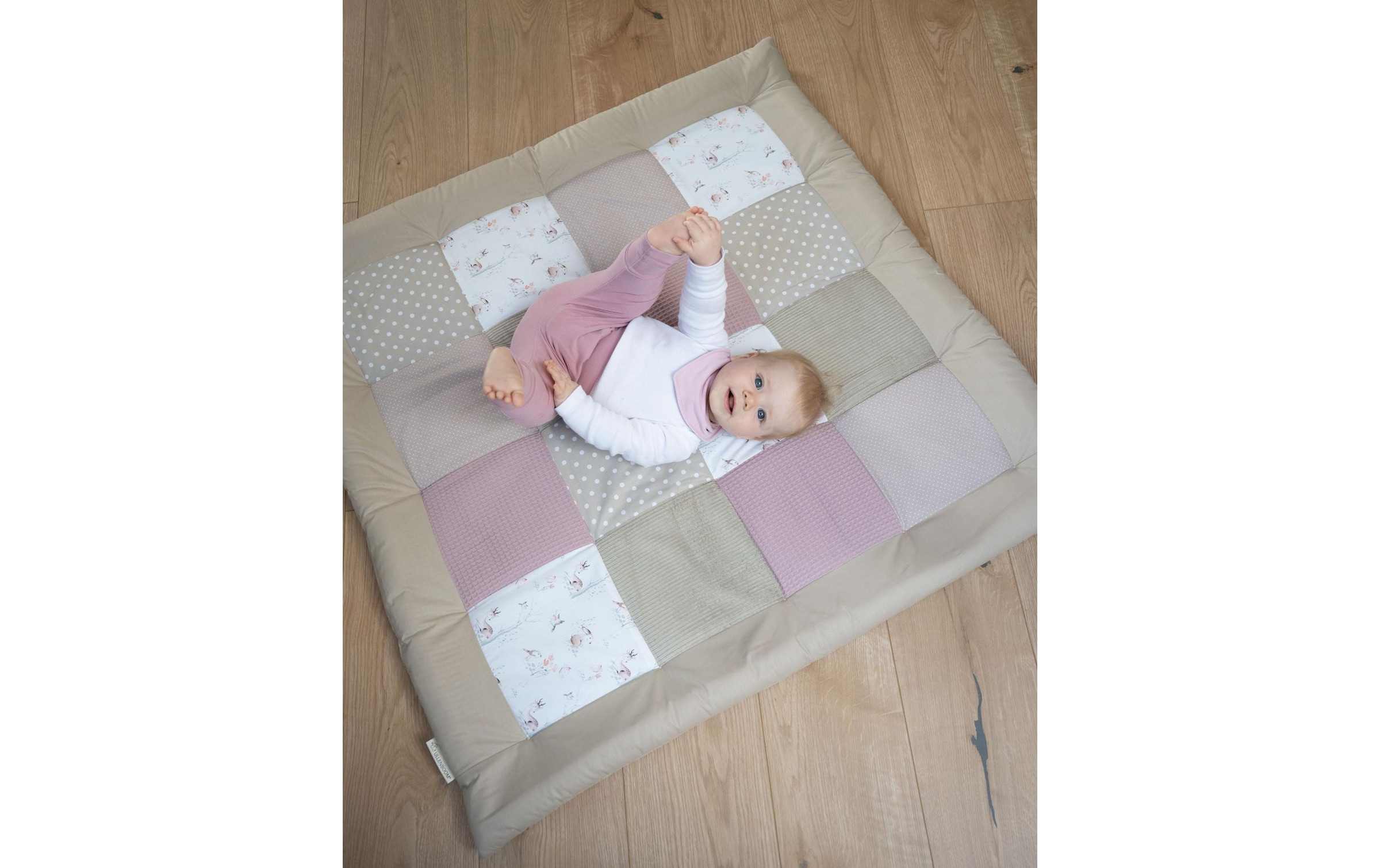 ULLENBOOM ® Krabbeldecke »Märchenwald 140 x 140 cm«