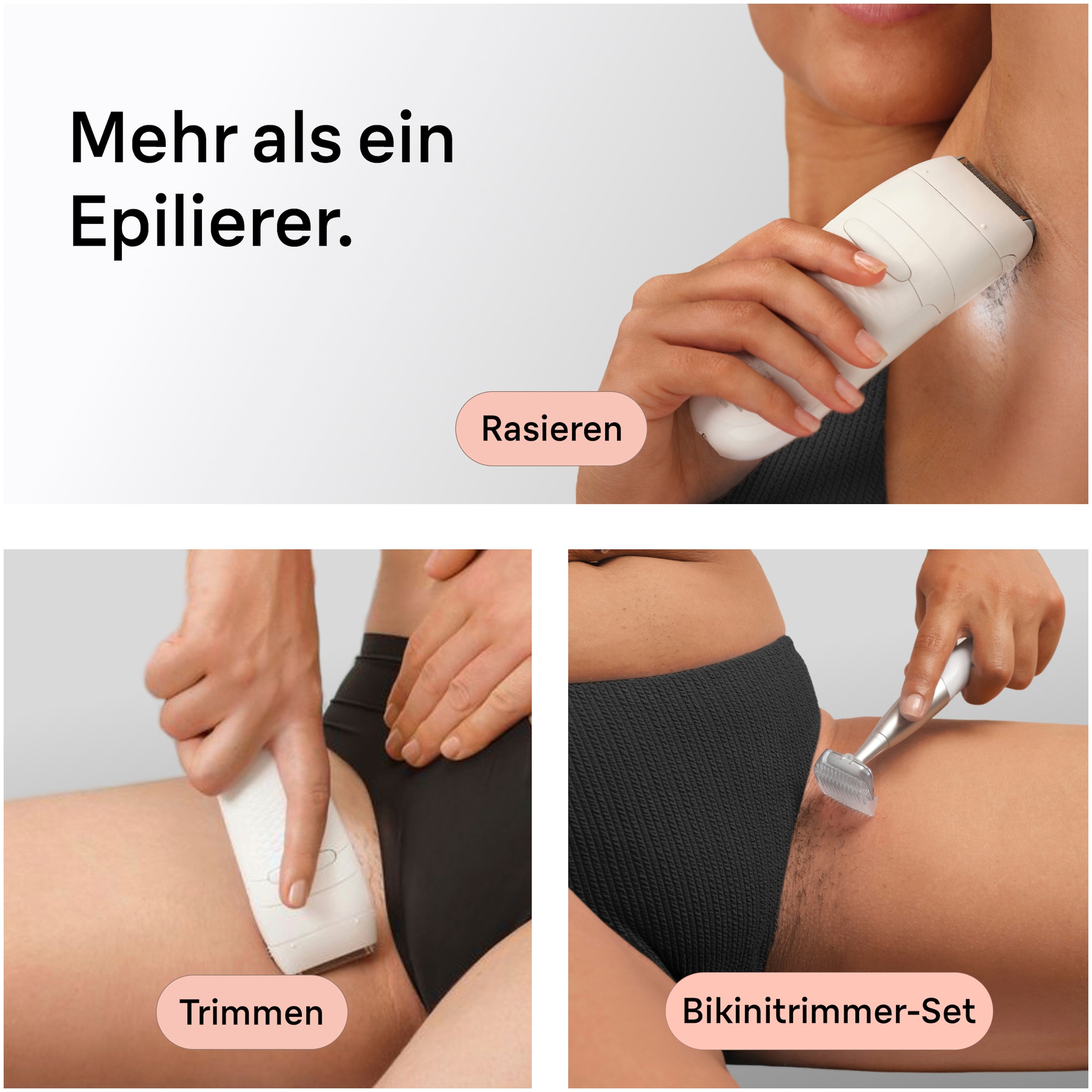 Braun Épilateur »Silk-épil 5 SE5-251« Wet & Dry, Rasier- und Trimmeraufsatz, Bikini-Trimmer