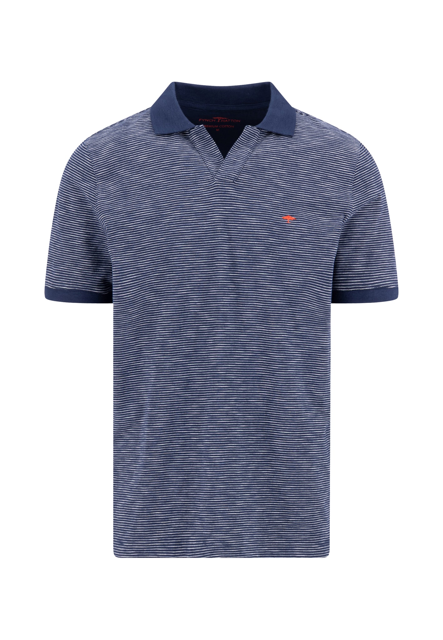 FYNCH-HATTON Polo Regular fit, manches courtes, style casual, avec broderie logo