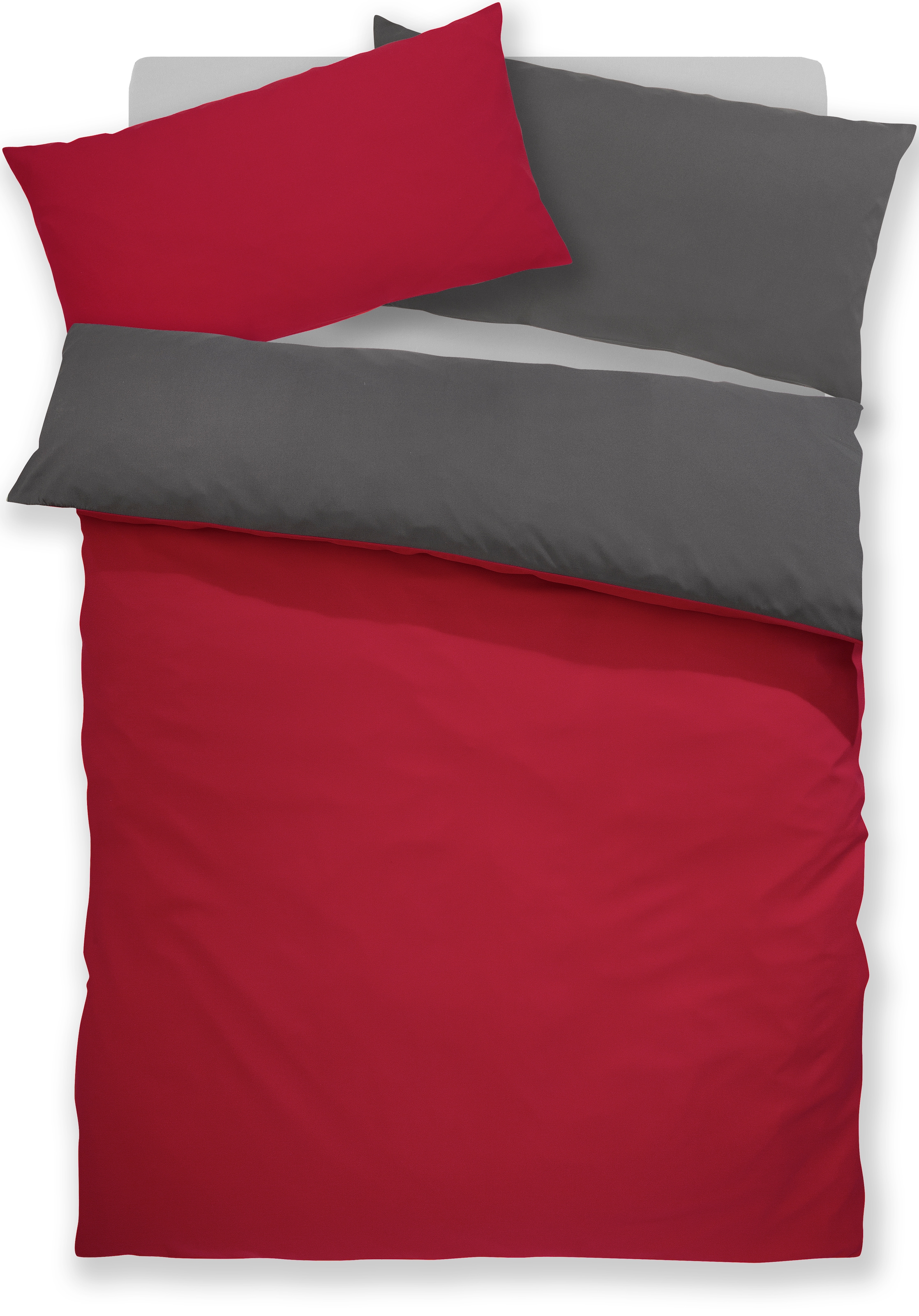 my home Bettwäsche »Desner2« 2 tlg. Premium Qualität, sehr weich, uni, ab 135x200 cm