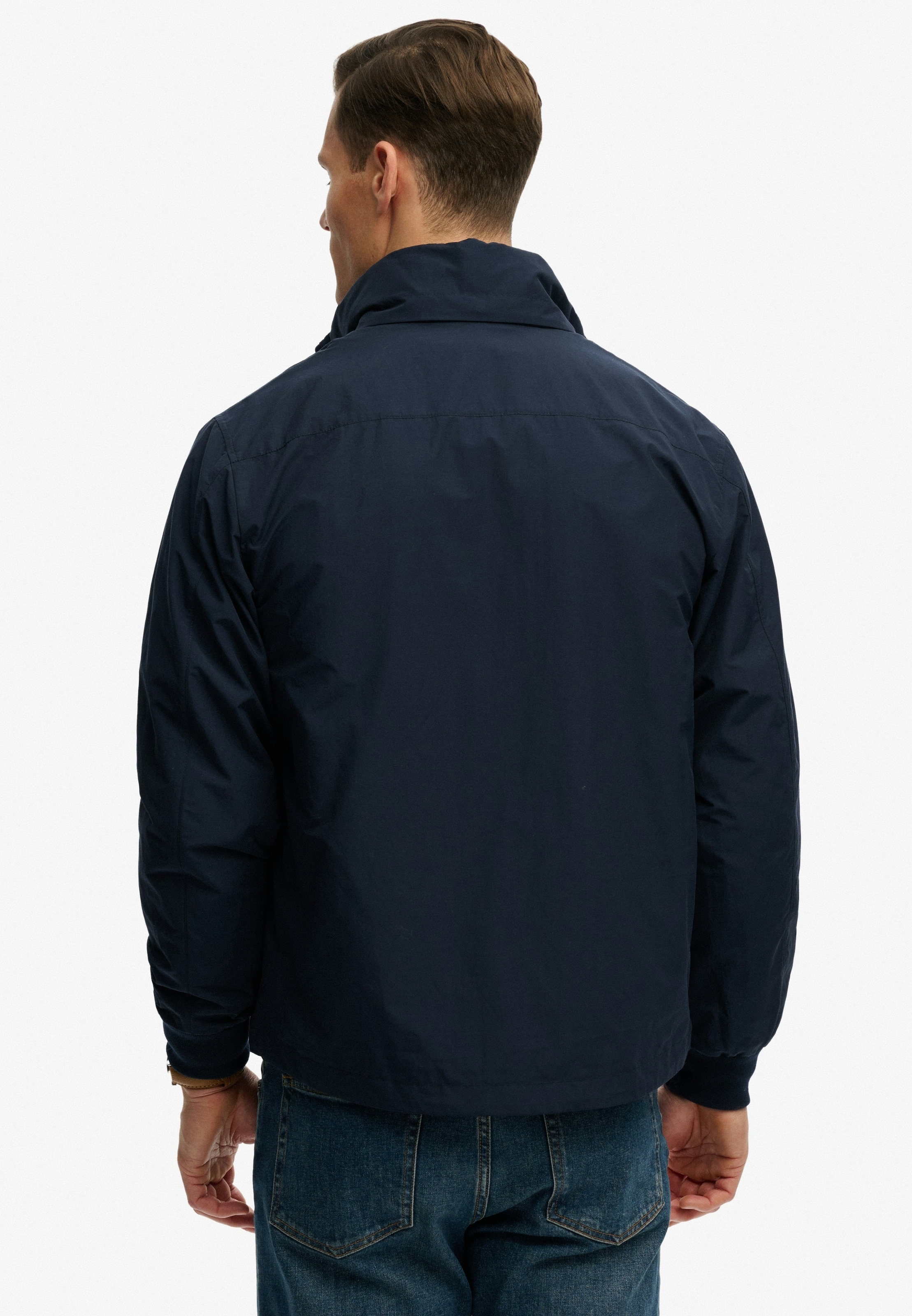 Superdry Parka »SPORTS JACKET« avec étiquette de marque, en polyester et fibre synthétique, coupe décontractée