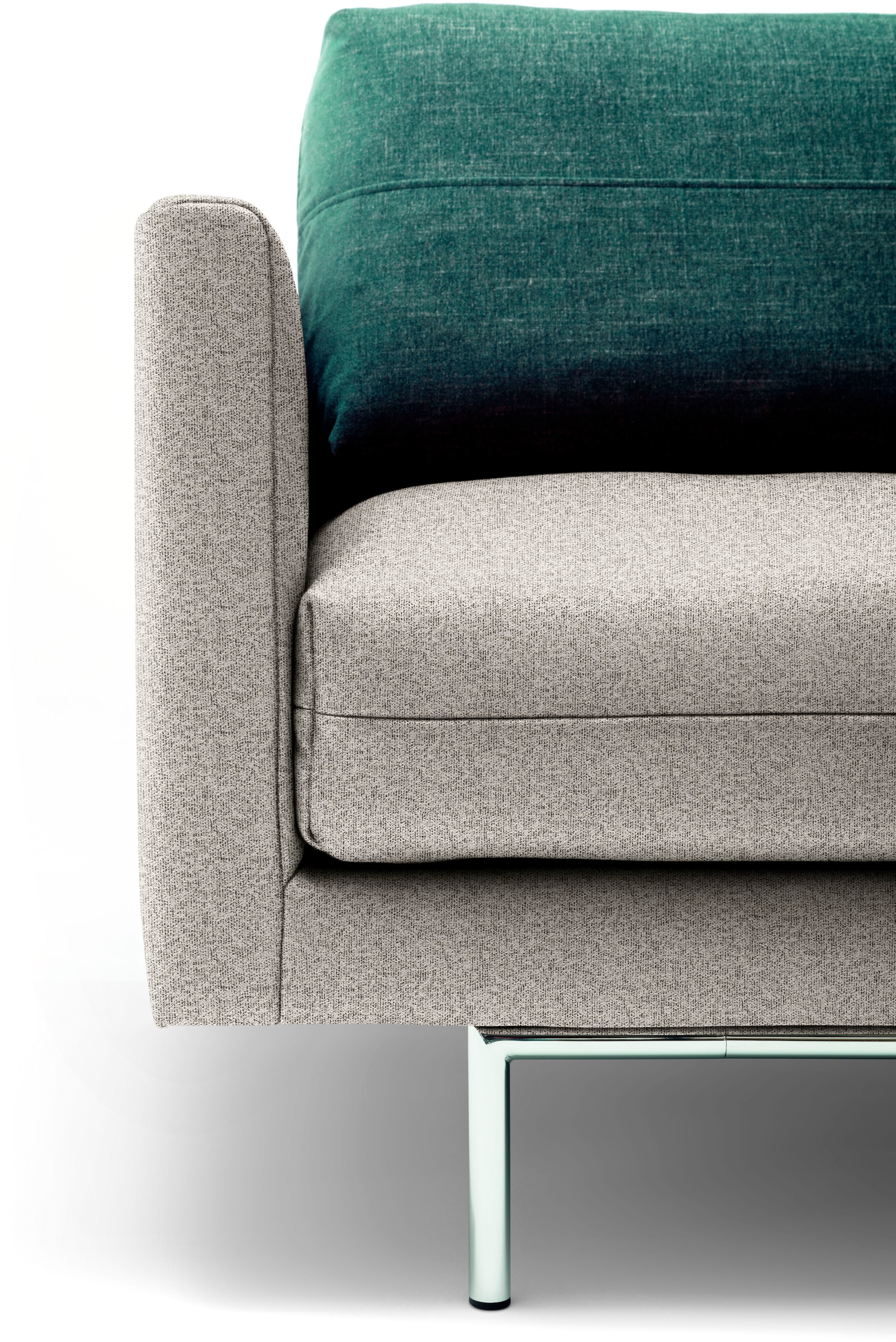 Creation BY ROLF BENZ 4 places »CR.414, Designsofa, Loungesofa« au choix en cuir ou en chenille