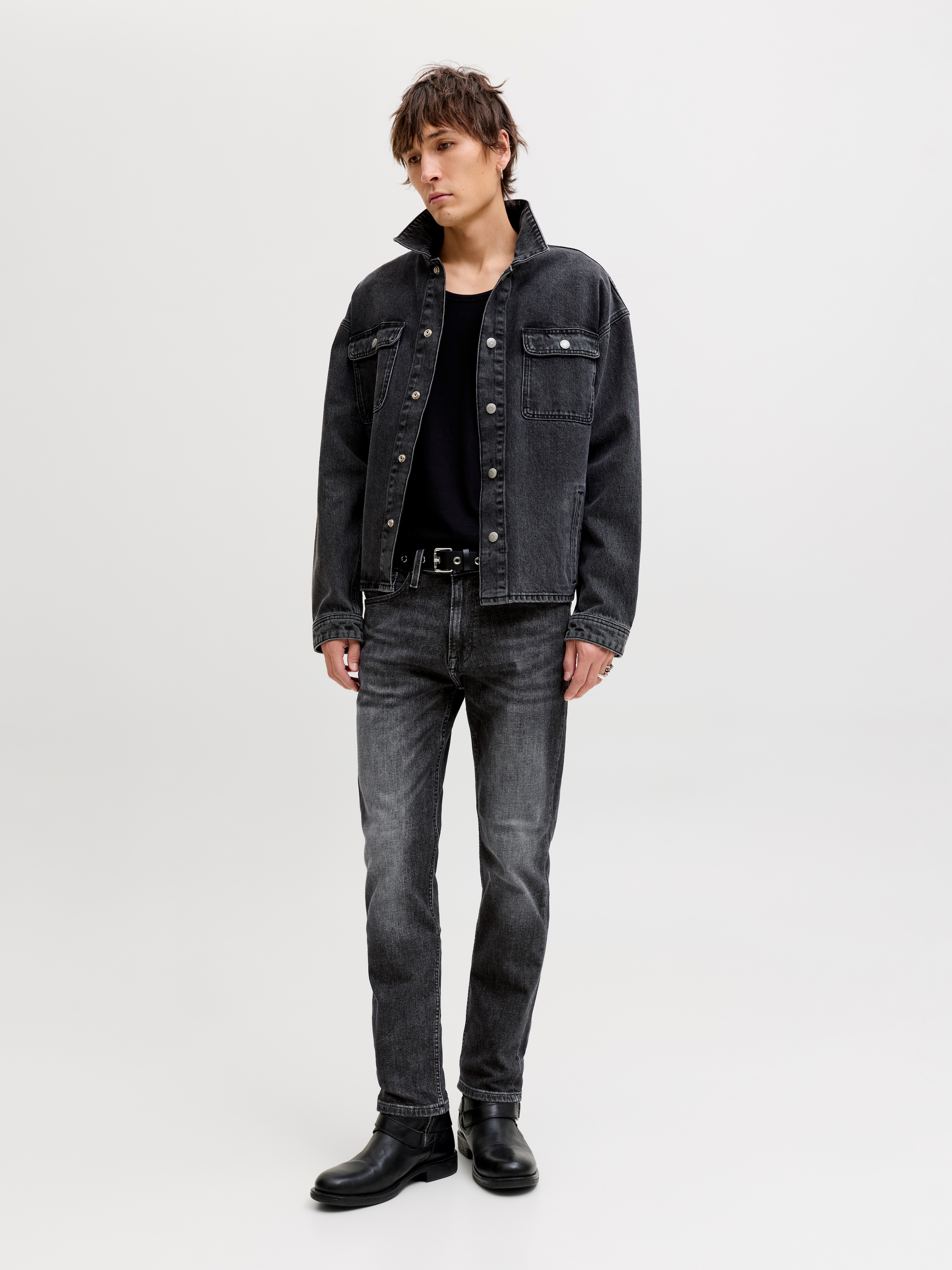 Jack & Jones Jeans coupe régulière »JJICLARK JJVINTAGE NOOS« Baumwollmischung, regular fit