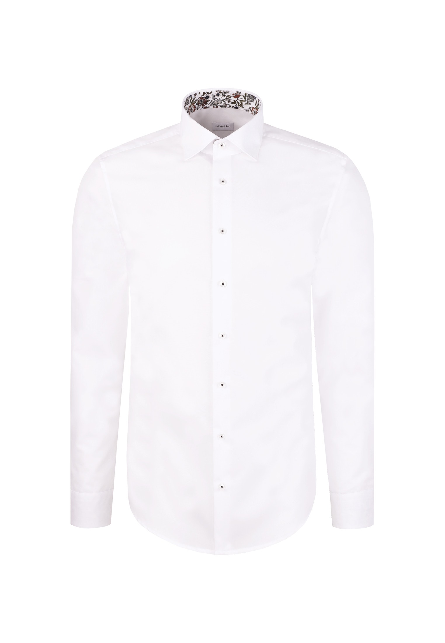 seidensticker Chemise d'affaires »Schwarze Rose« Slim 1/1 Kentkragen Uni