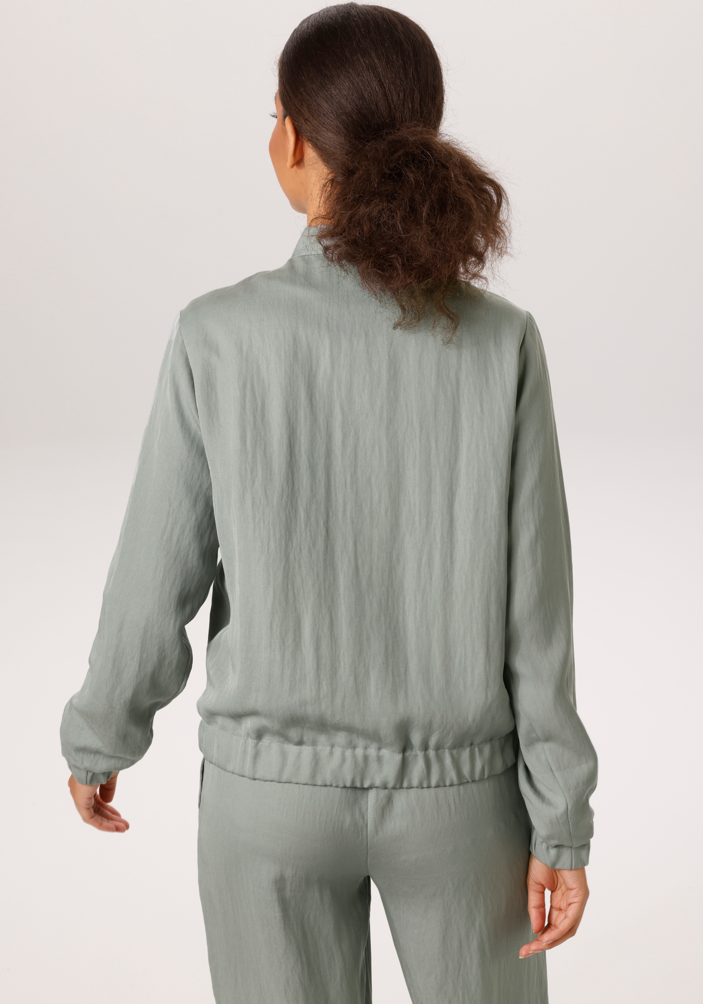 Aniston CASUAL Blouson in trendiger Twill-Qualität - NEUE KOLLEKTION