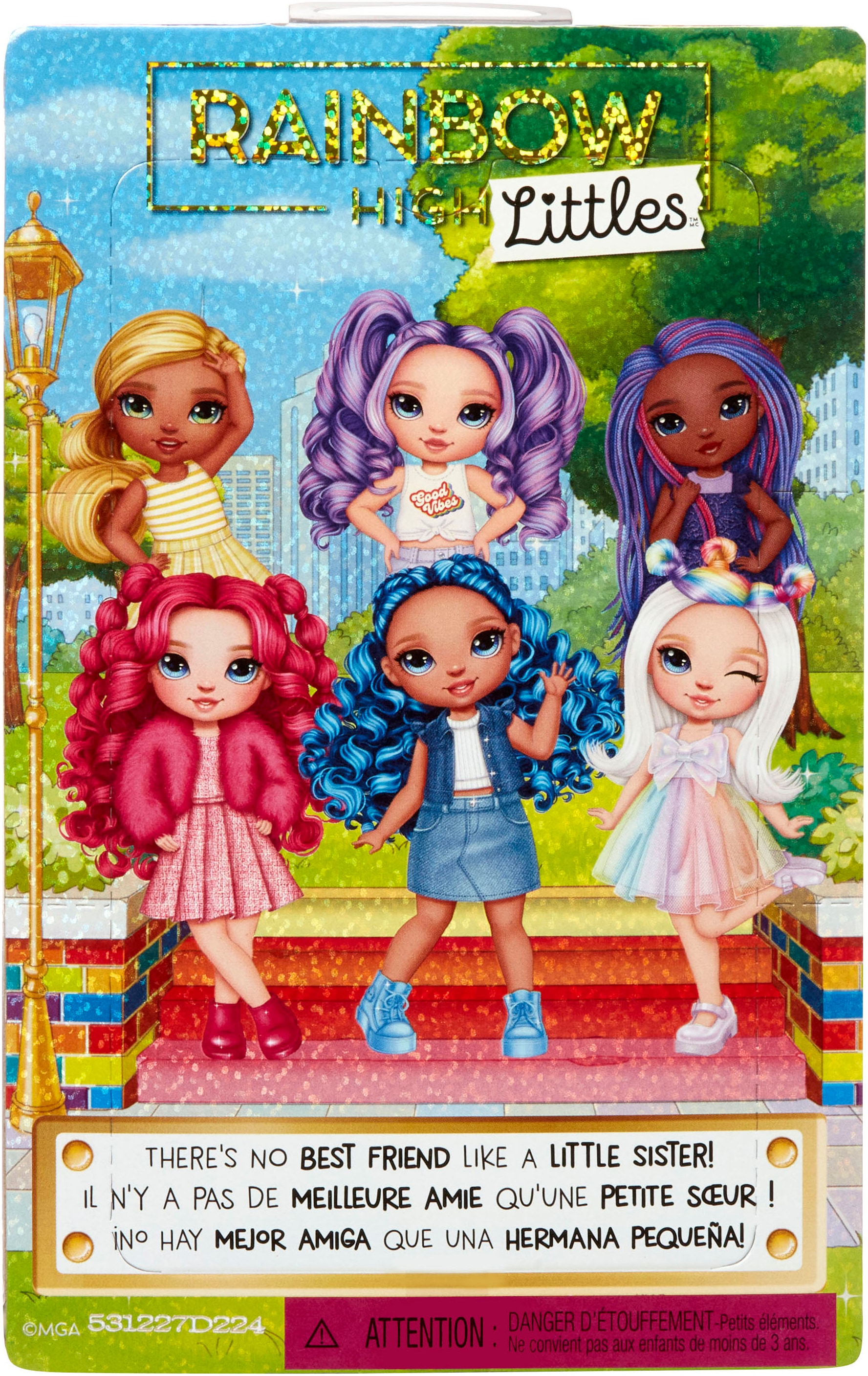 RAINBOW HIGH Poupée à habiller »Rainbow High Littles Dolls - Daisy (Yellow)«