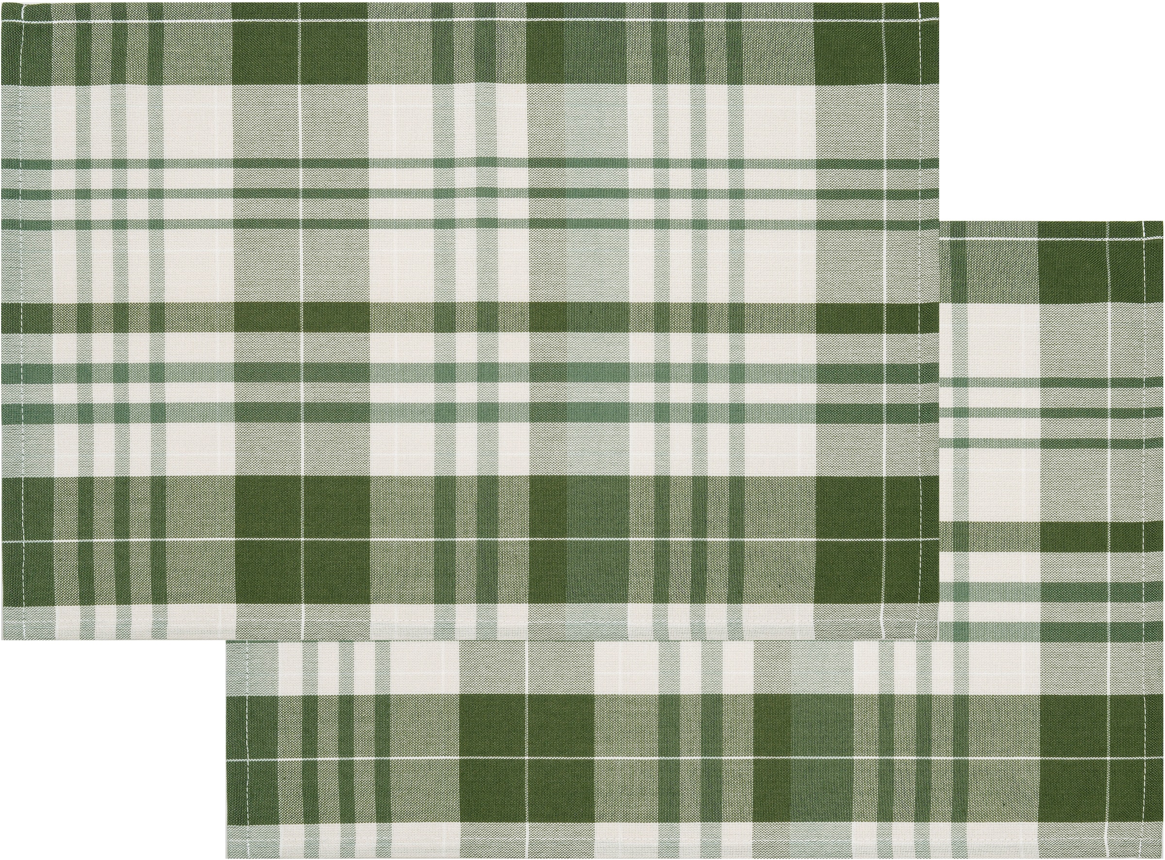 my home Platzset »Candise« 45 x 30, Karomuster, weiche Haptik, Esszimmer, Wohnzimmer, Küche