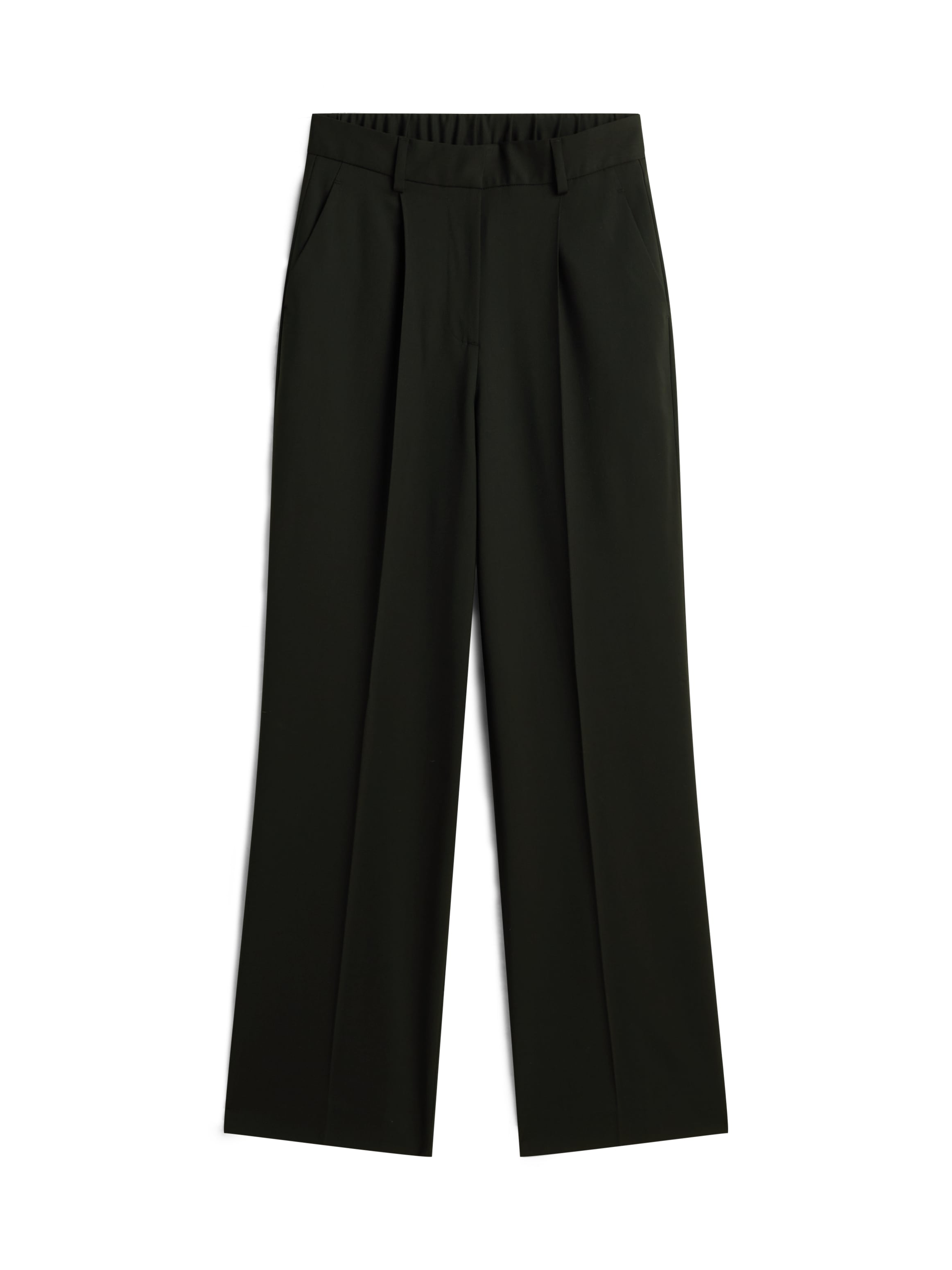 Tommy Hilfiger Pantalon de costume »TIMELESS WOOL WIDE LEG PANT«  mit Wolle