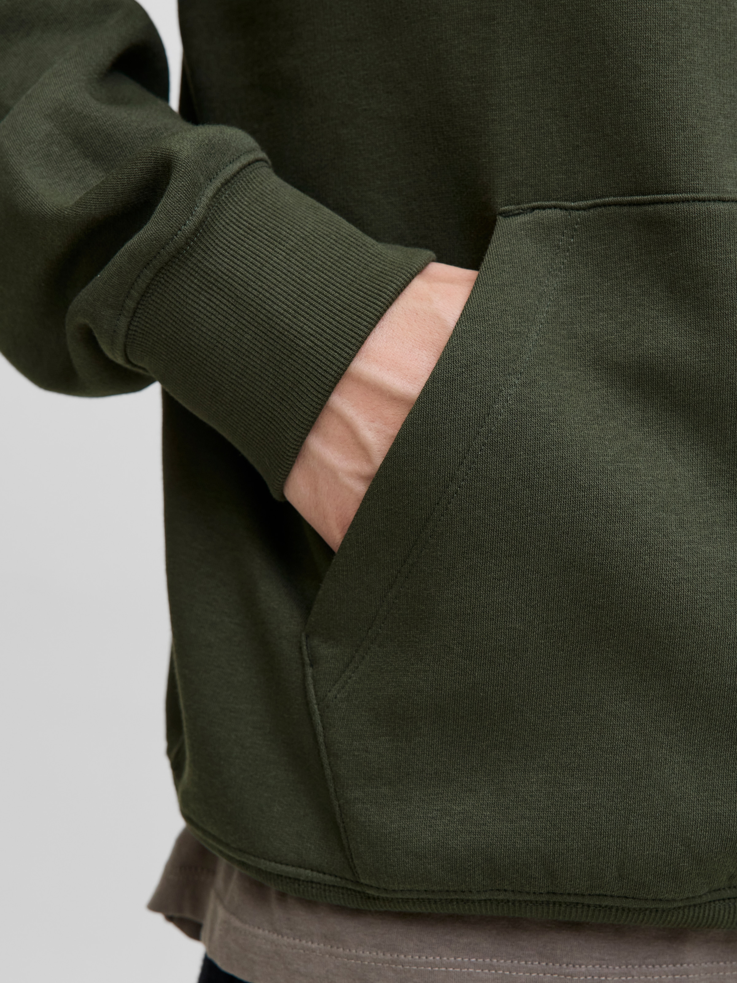 Jack & Jones Kapuzensweatshirt »JJESTAR BASIC SWEAT HOOD NOOS« mit Rippbündchen