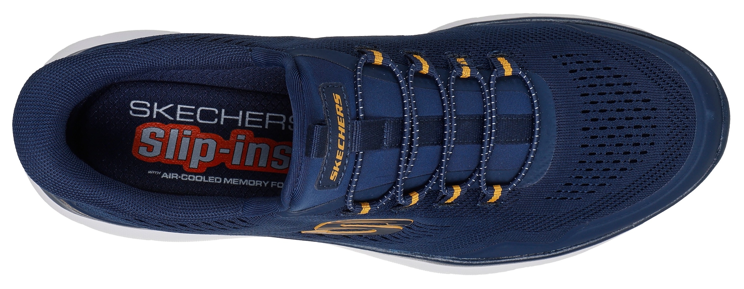 Skechers Baskets slip-on »SUMMITS«  chaussure de loisirs, chaussure à lacets avec mousse à mémoire de forme