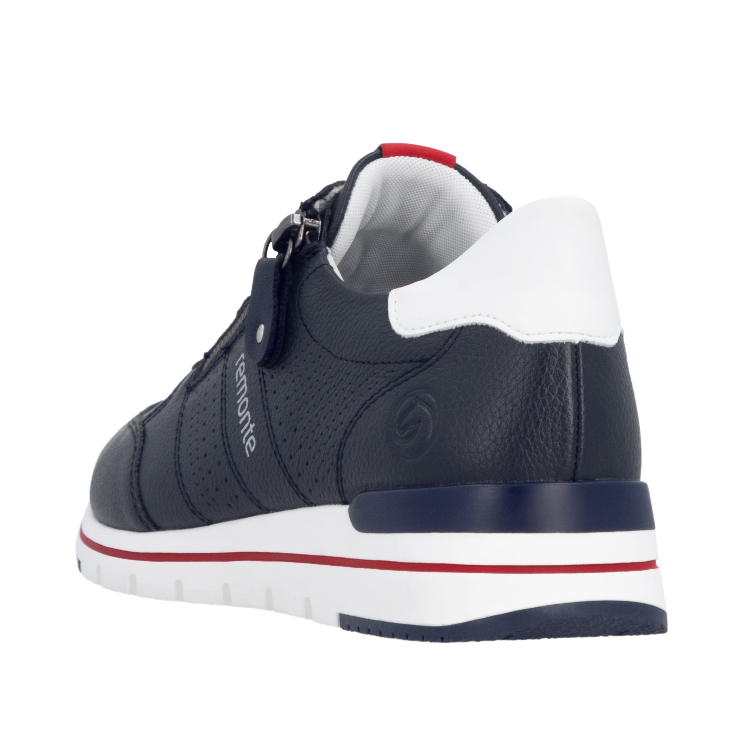 Remonte Baskets compensées  avec semelle intérieure rembourrée, chaussure de loisir, chaussure basse, chaussure à lacets