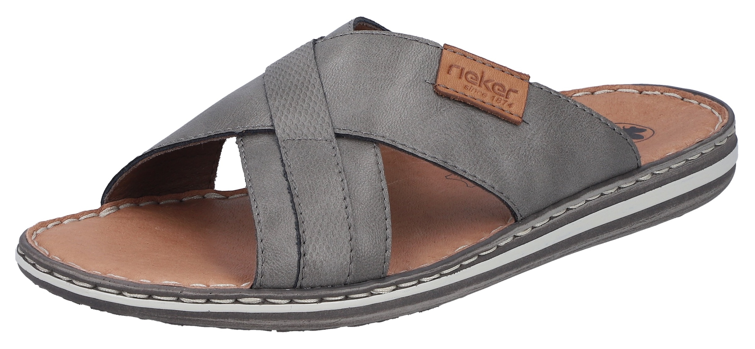 Rieker Pantolette  chaussure d'été, chaussure de plage, mule, chausson avec label