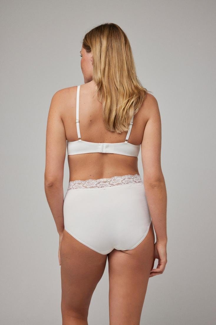 YSABEL MORA Slip gainant 3er Pack,  Baumwollmix, elastisch, leichter Shape-Effekt, Spitze