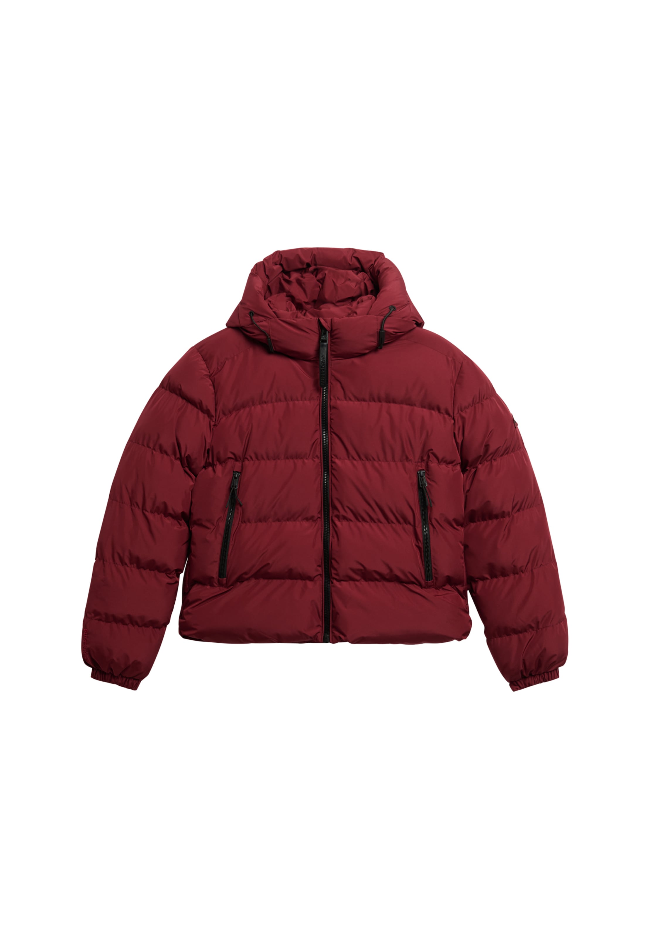 Superdry Steppjacke »HOODED SPORTS PUFFER JACKET« mit Kapuze